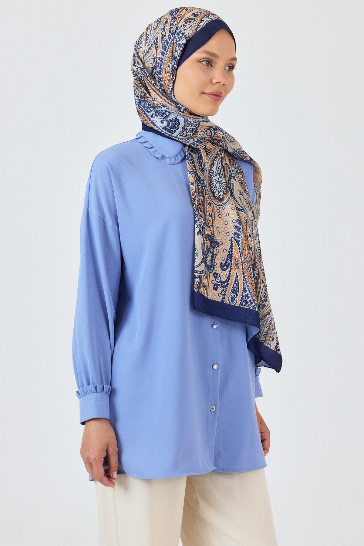 Laci Etnik Desenli Şal 4012 - 6