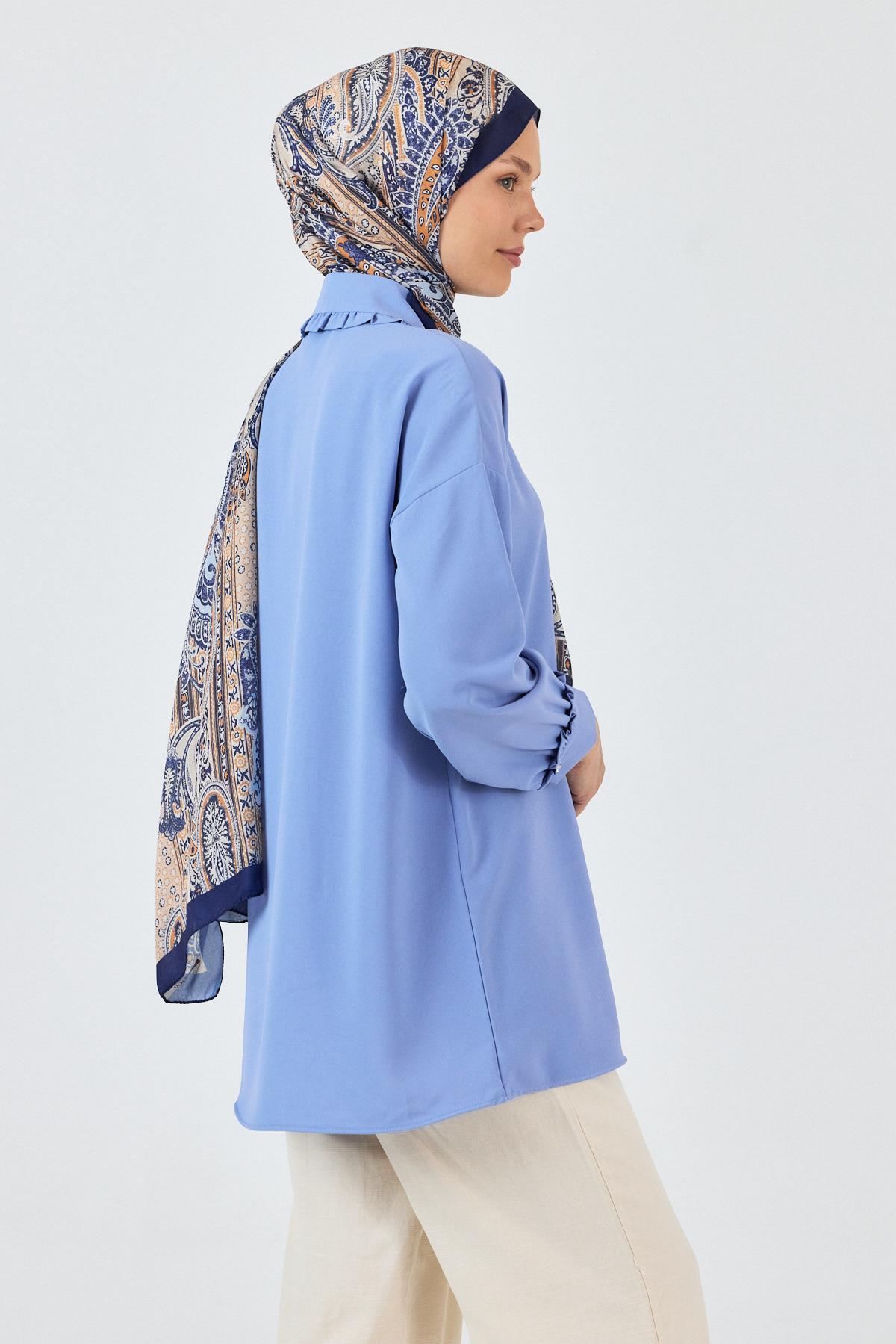 Laci Etnik Desenli Şal 4012 - 4