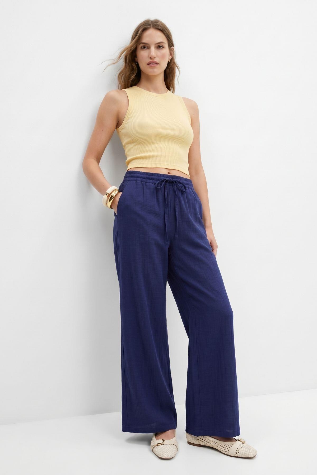 Geniş Paça Pantolon 8561A Laci - RAYS