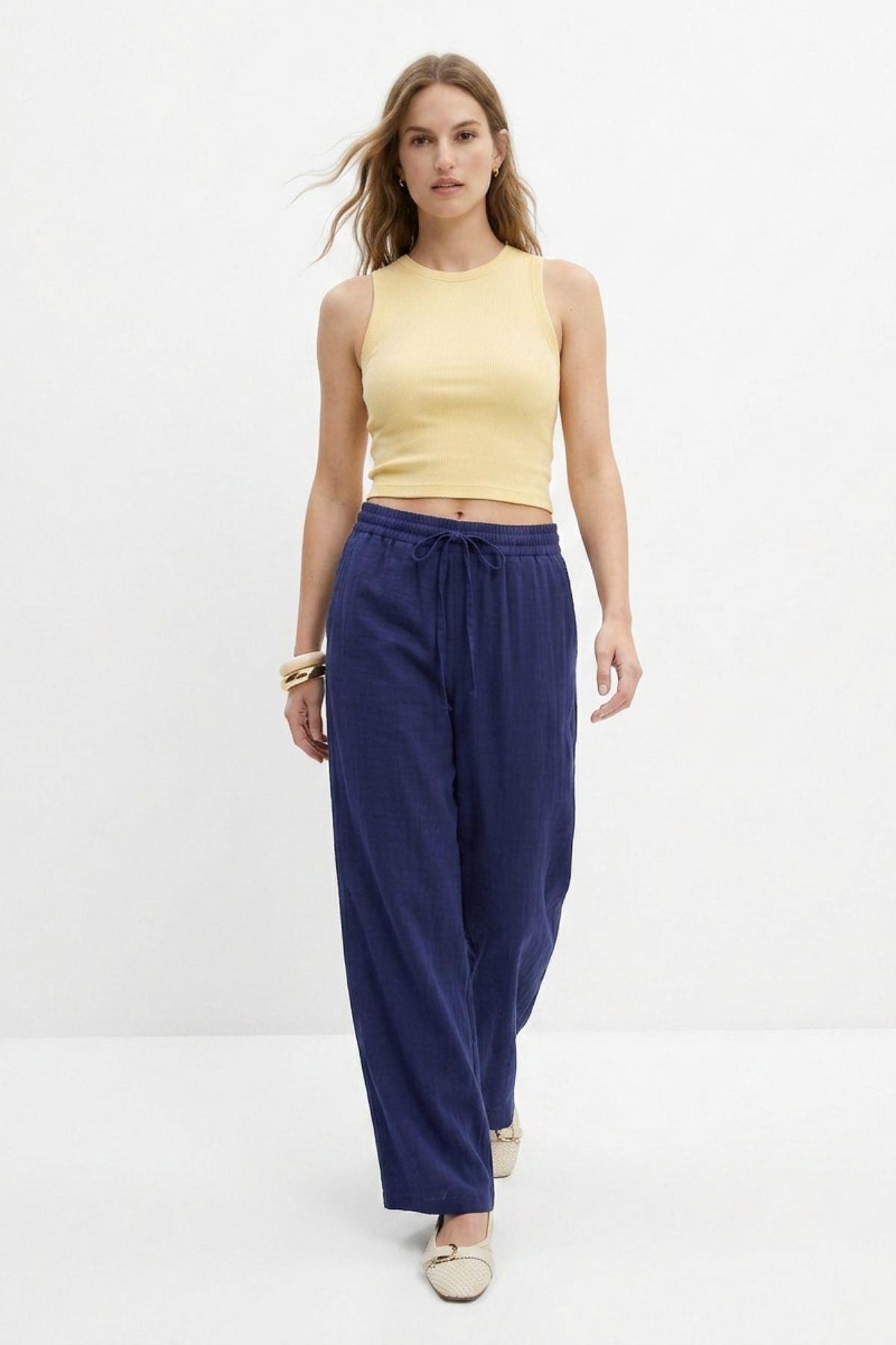 Geniş Paça Pantolon 8561A Laci - RAYS