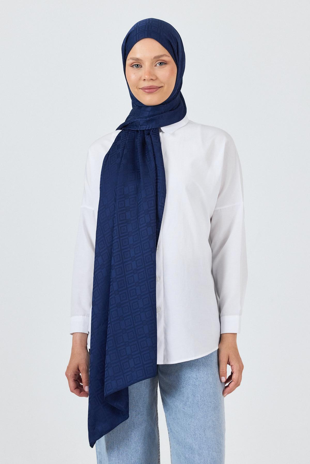 Laci Kare Desen Jakar Şal 5692 - 3