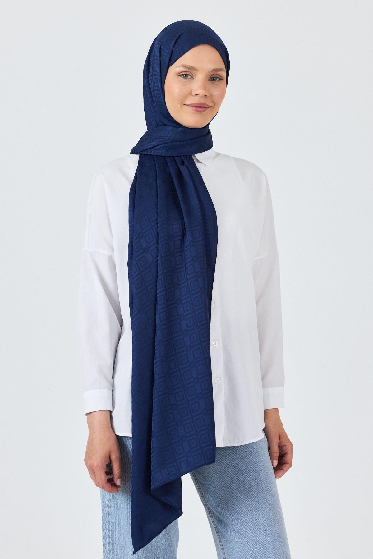 Laci Kare Desen Jakar Şal 5692 - 1