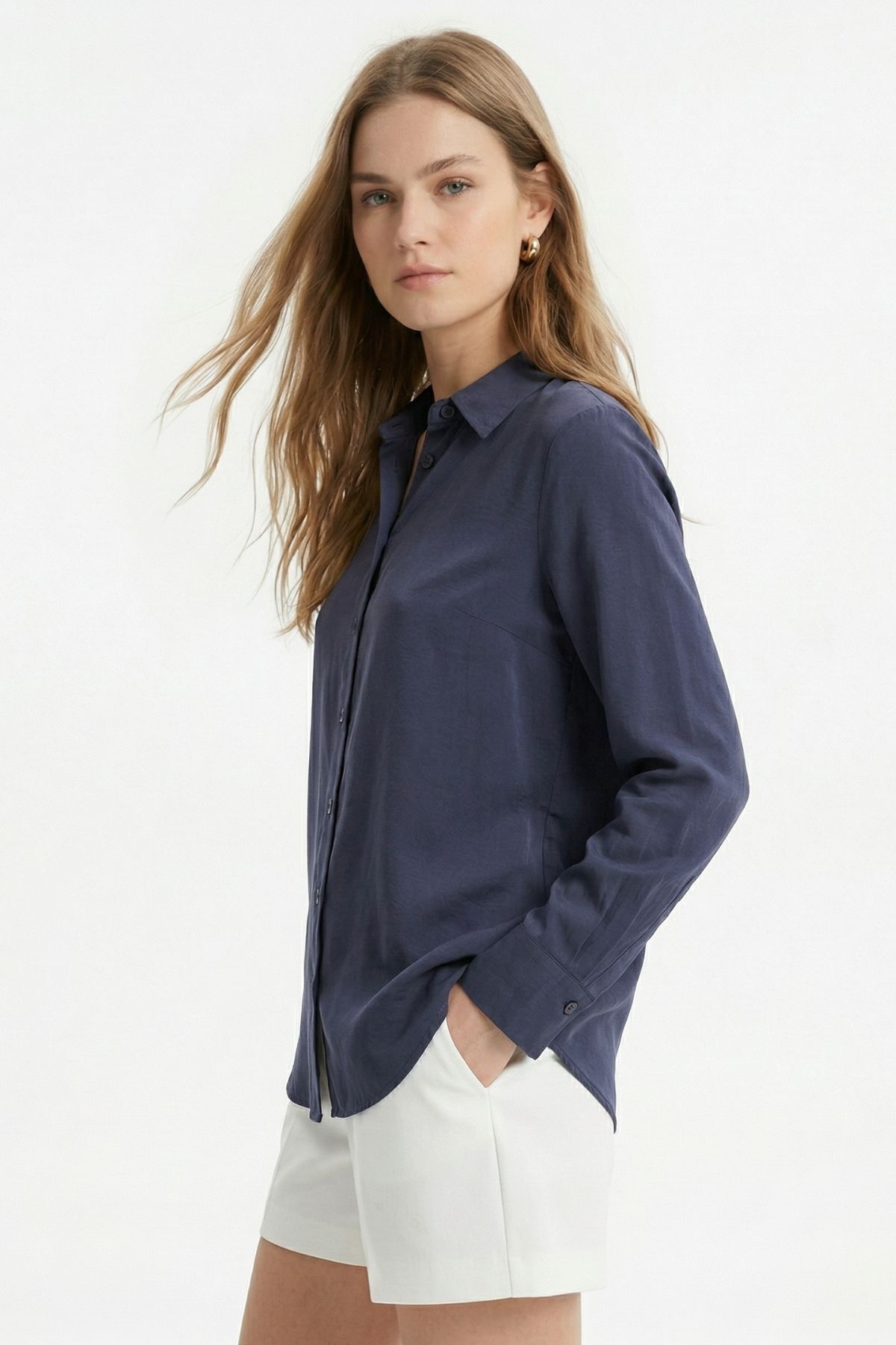 Laci Oversize Gömlek 4000 - 1