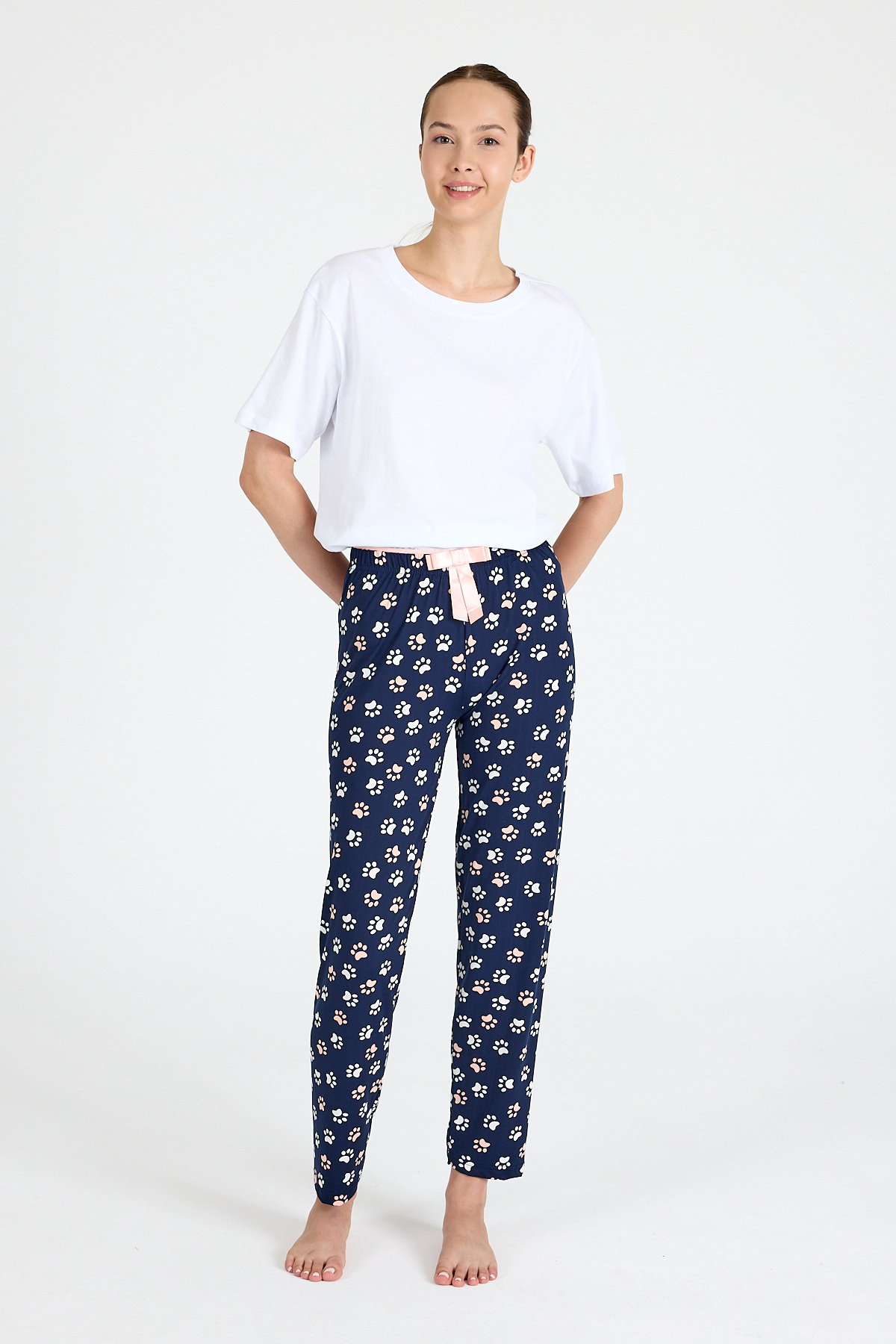 Laci Pati Desenli Pijama Altı 4524 
