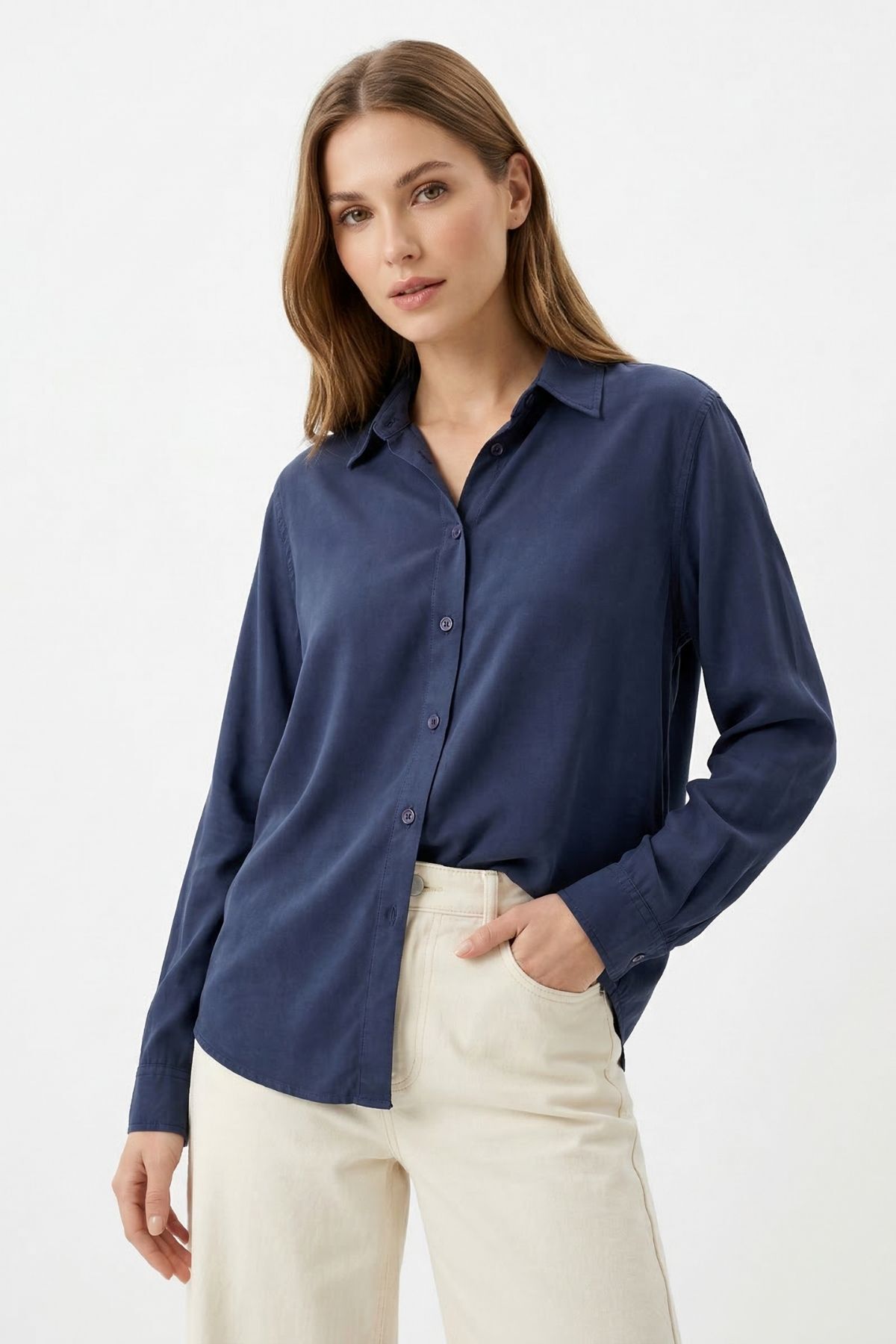 Laci Uzun Kol Pamuklu Gömlek 005 