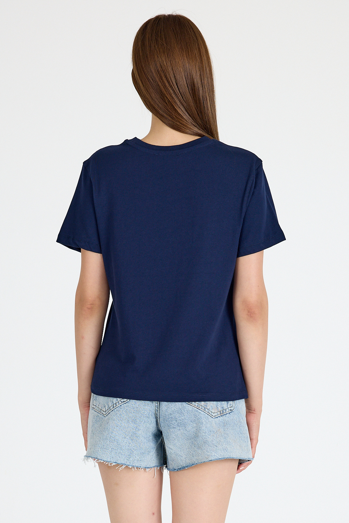 Laci Yazı Baskılı Oversize Tişört 6462 - 5