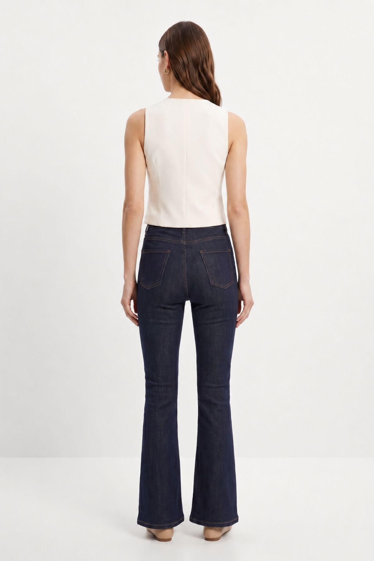 Yüksek Bel Flare Jean 826 Laci - RAYS