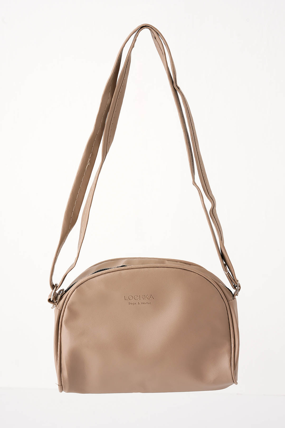 Lochka Baskı Çanta - 9110 Bej 
