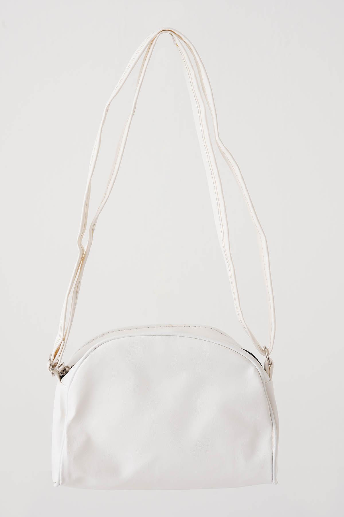 Lochka Baskı Çanta - 9110 Krem - 2