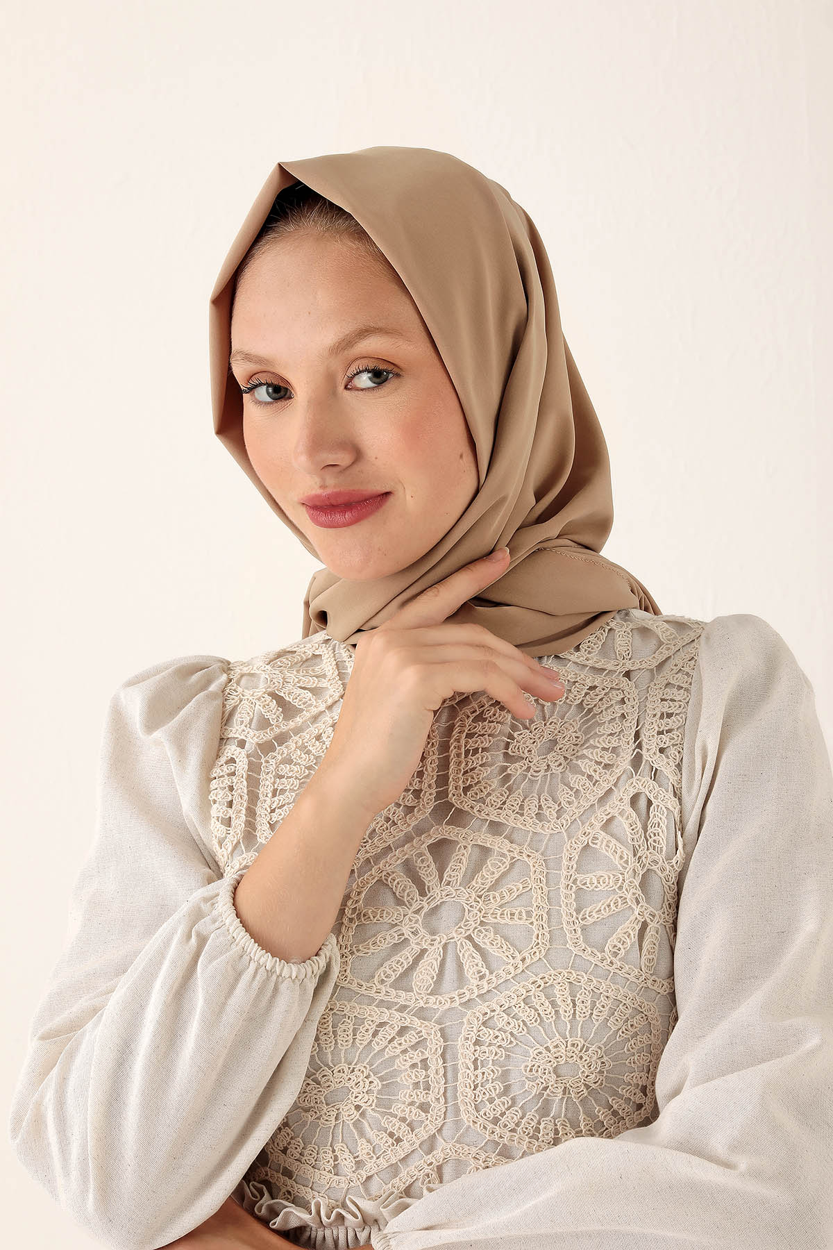 Magic Şal - 5663 Vizon - 2