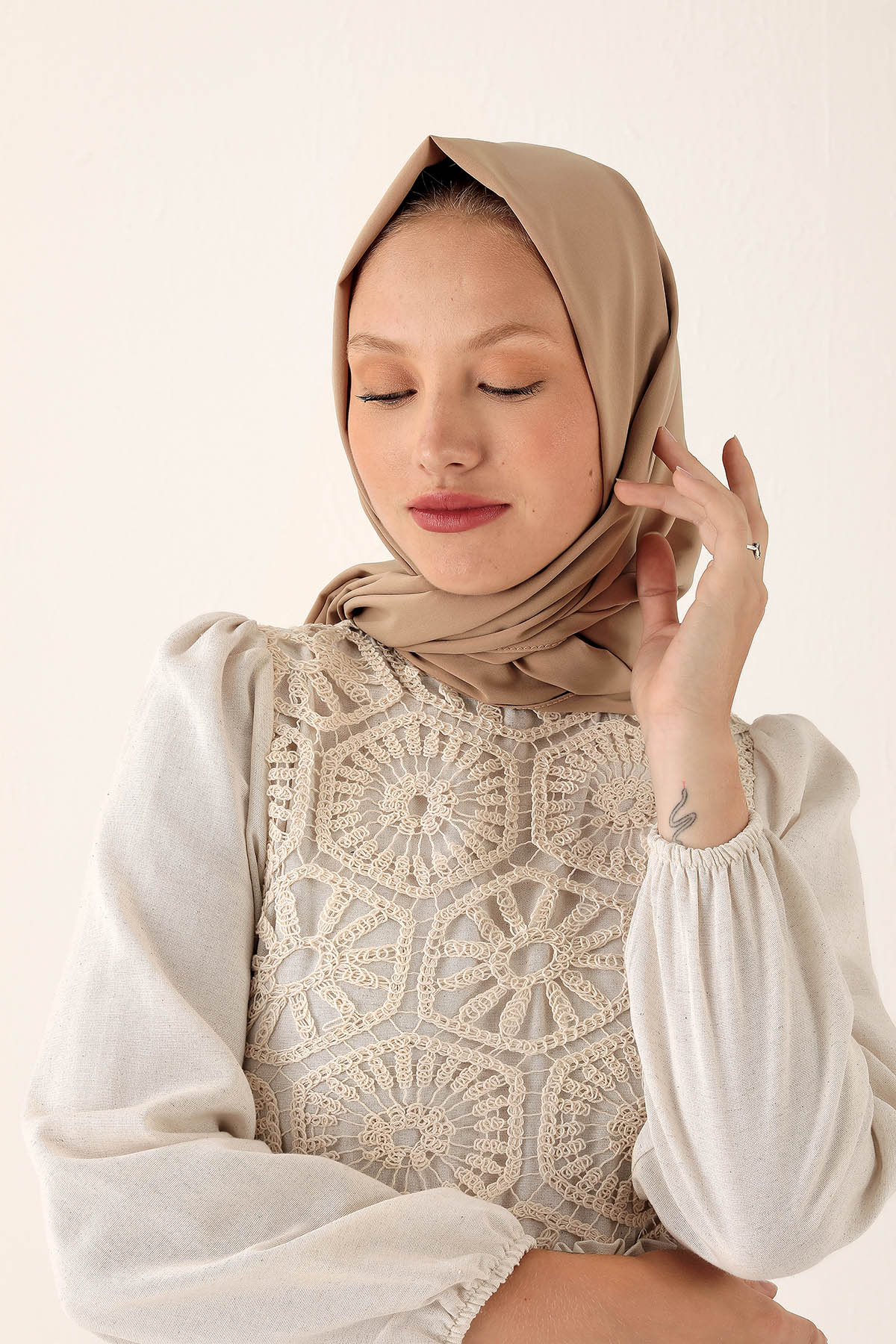 Magic Şal - 5663 Vizon - 3