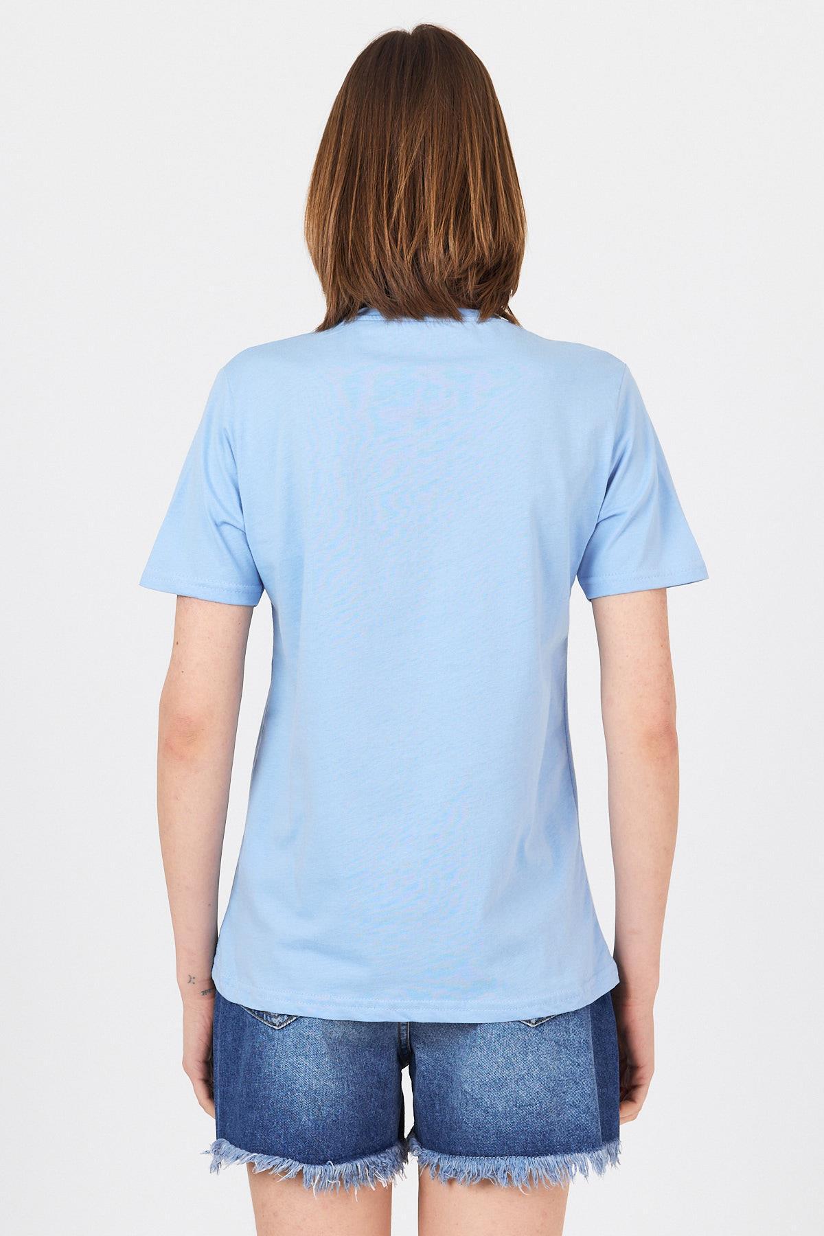 Mavi Ayı Kabartmalı Tişört 25226 - 5