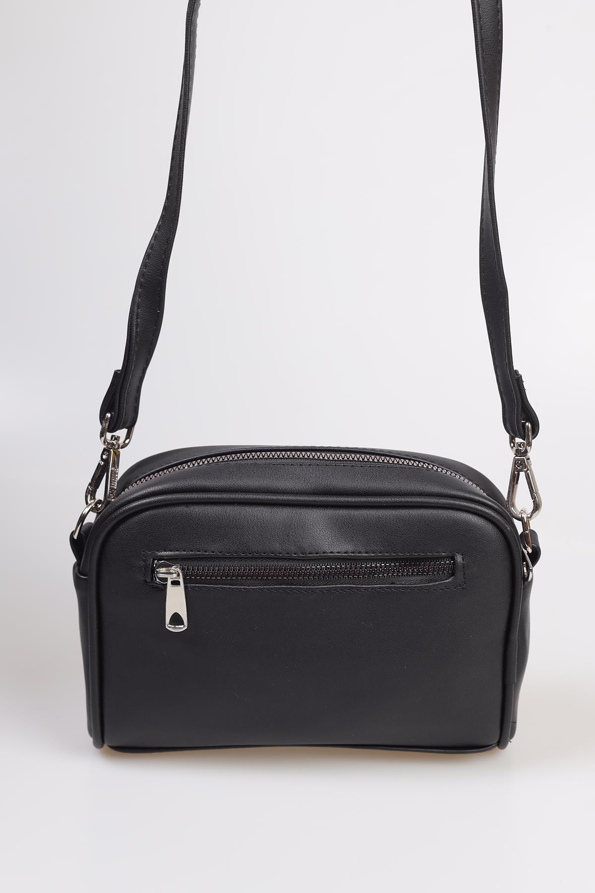 Oval Çapraz Çanta - 9049 Siyah - 2