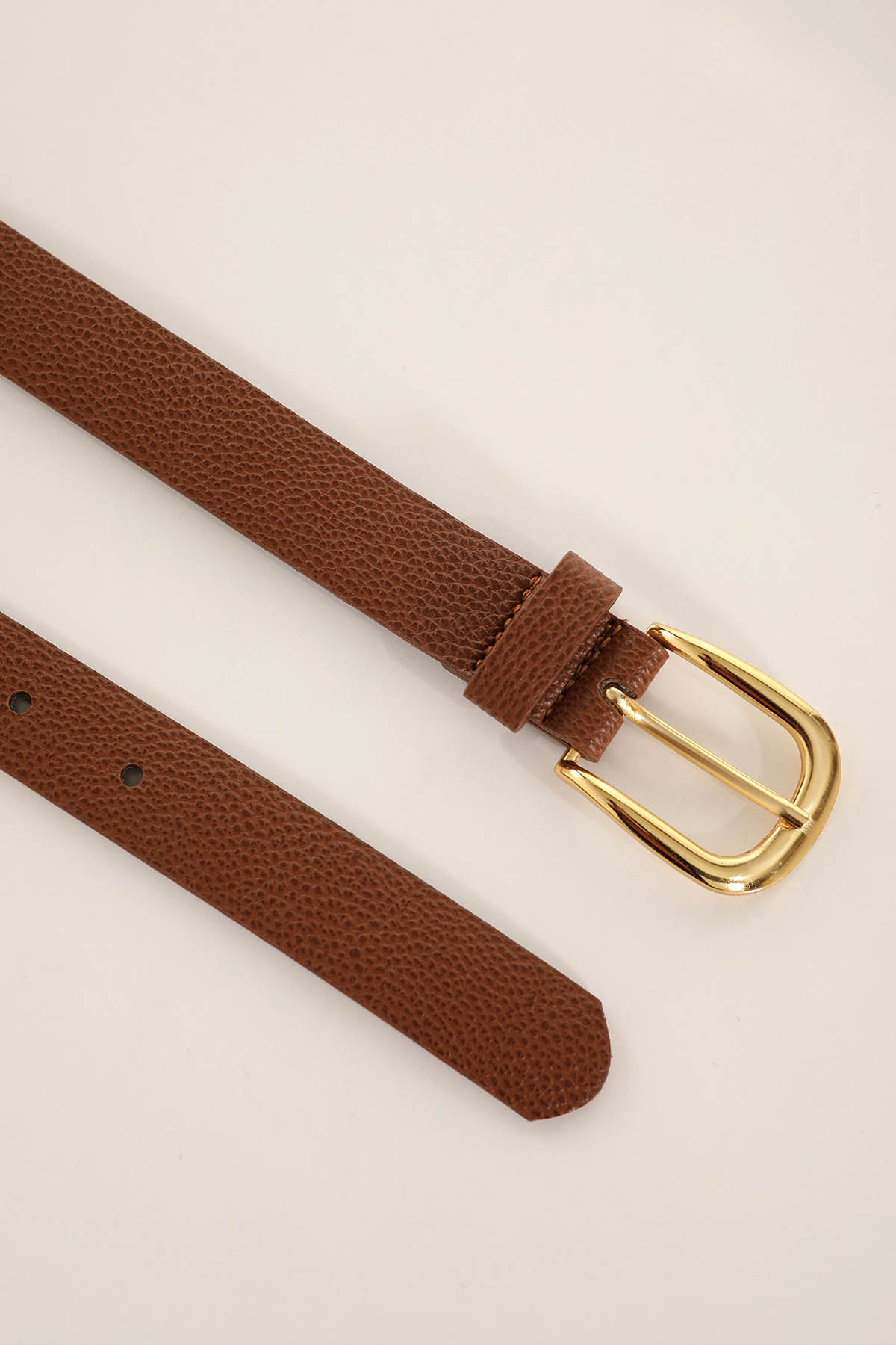 Oval Tokalı Bayan Kemer - 229 Taba - 2