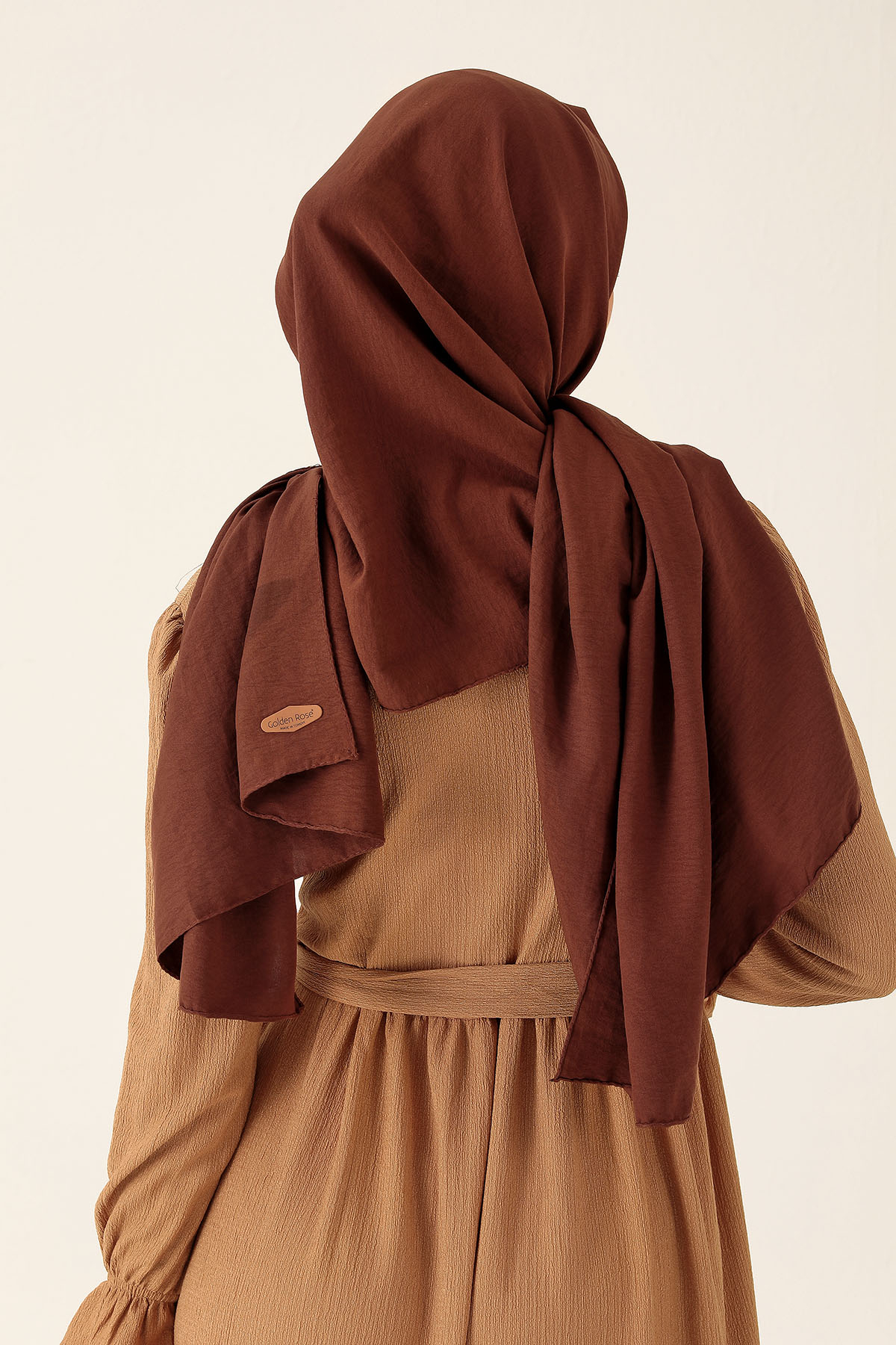 Pamuk Jazz Şal - 5655 Acı Kahve - 5