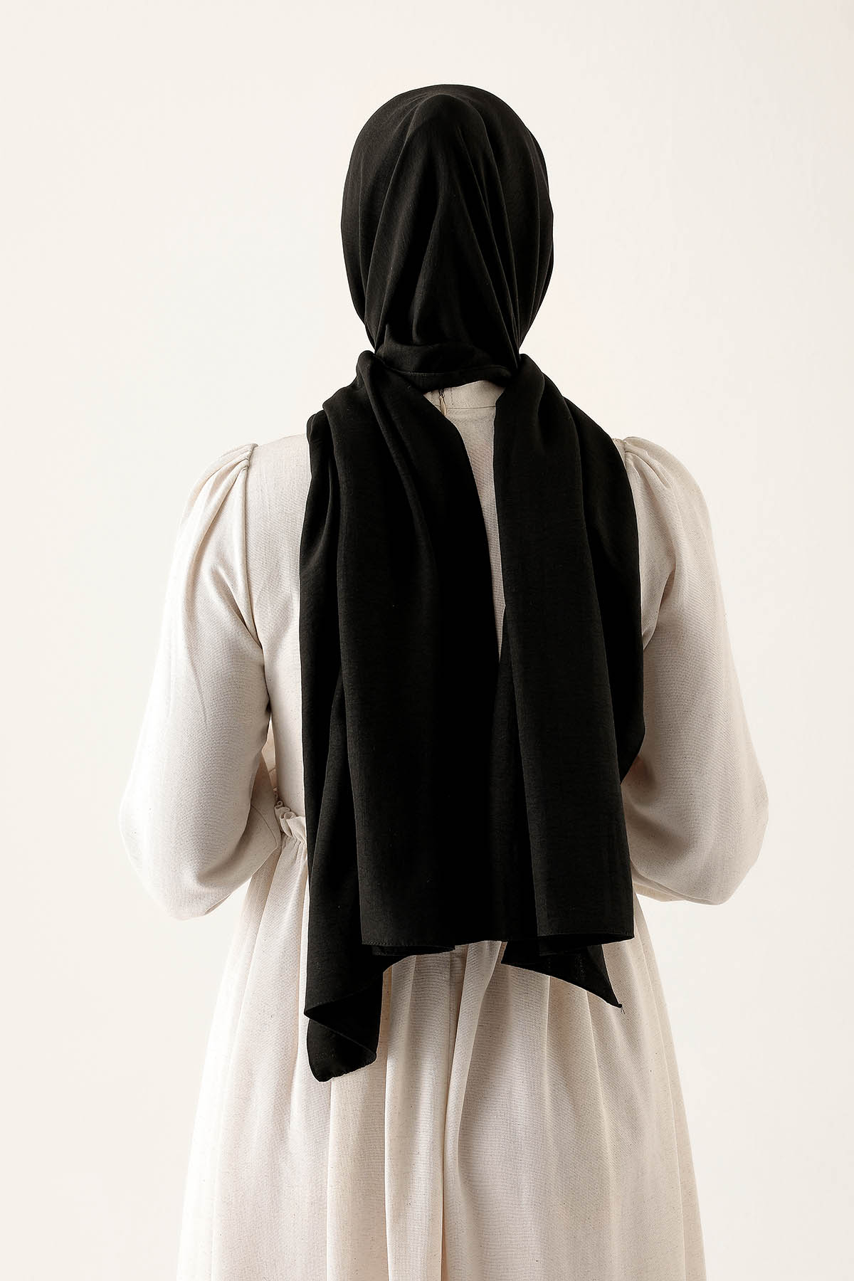 Pamuk Jazz Şal - 5655 Siyah - 6