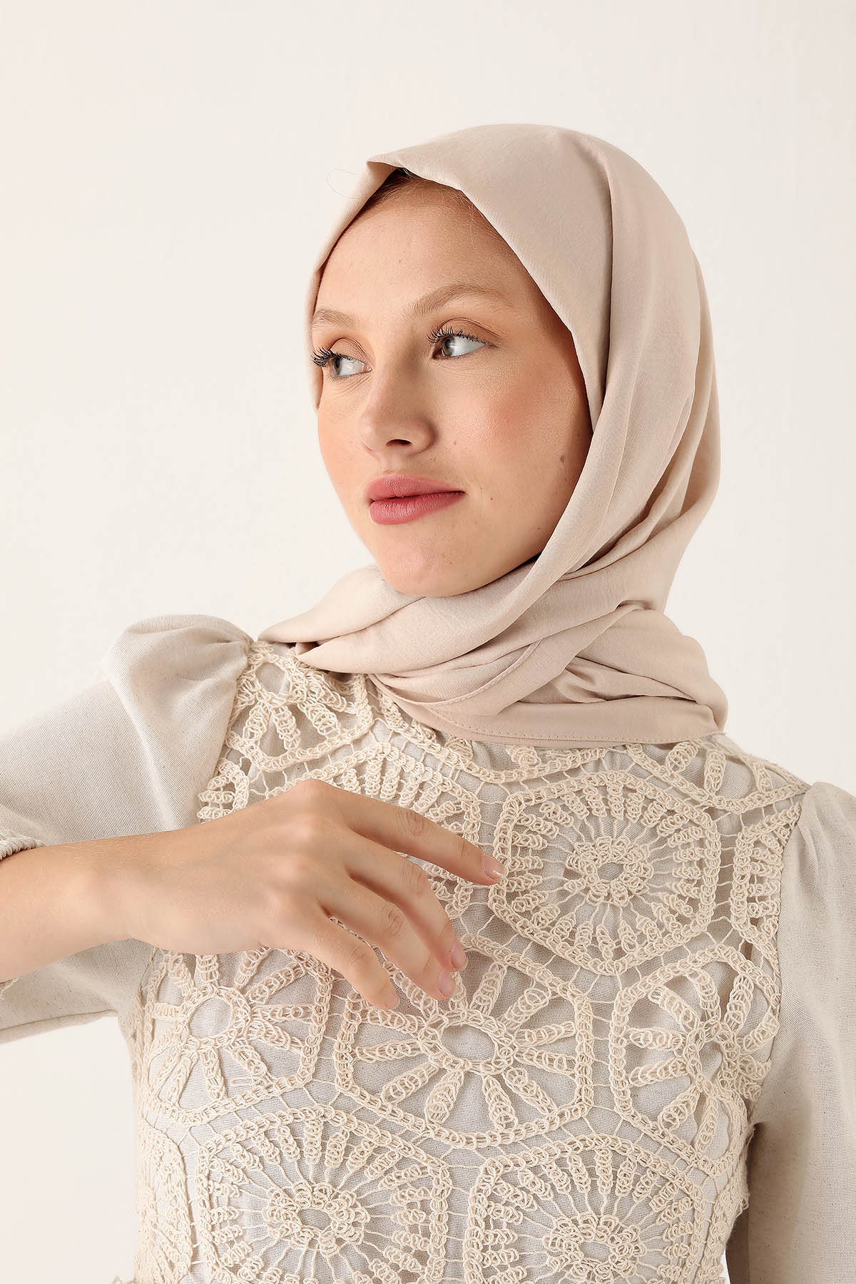 Pamuk Jazz Şal - 5655 Taş - 4