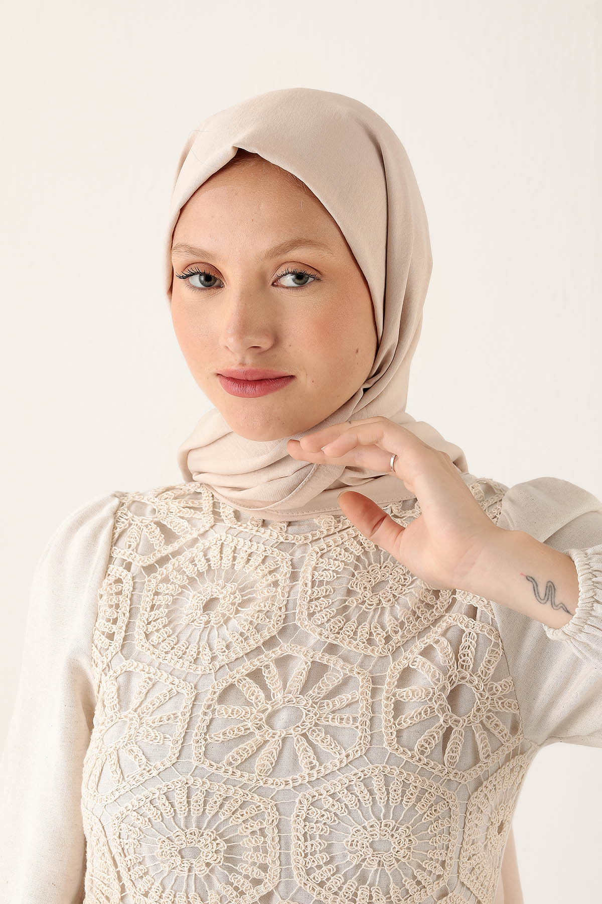 Pamuk Jazz Şal - 5655 Taş - 1