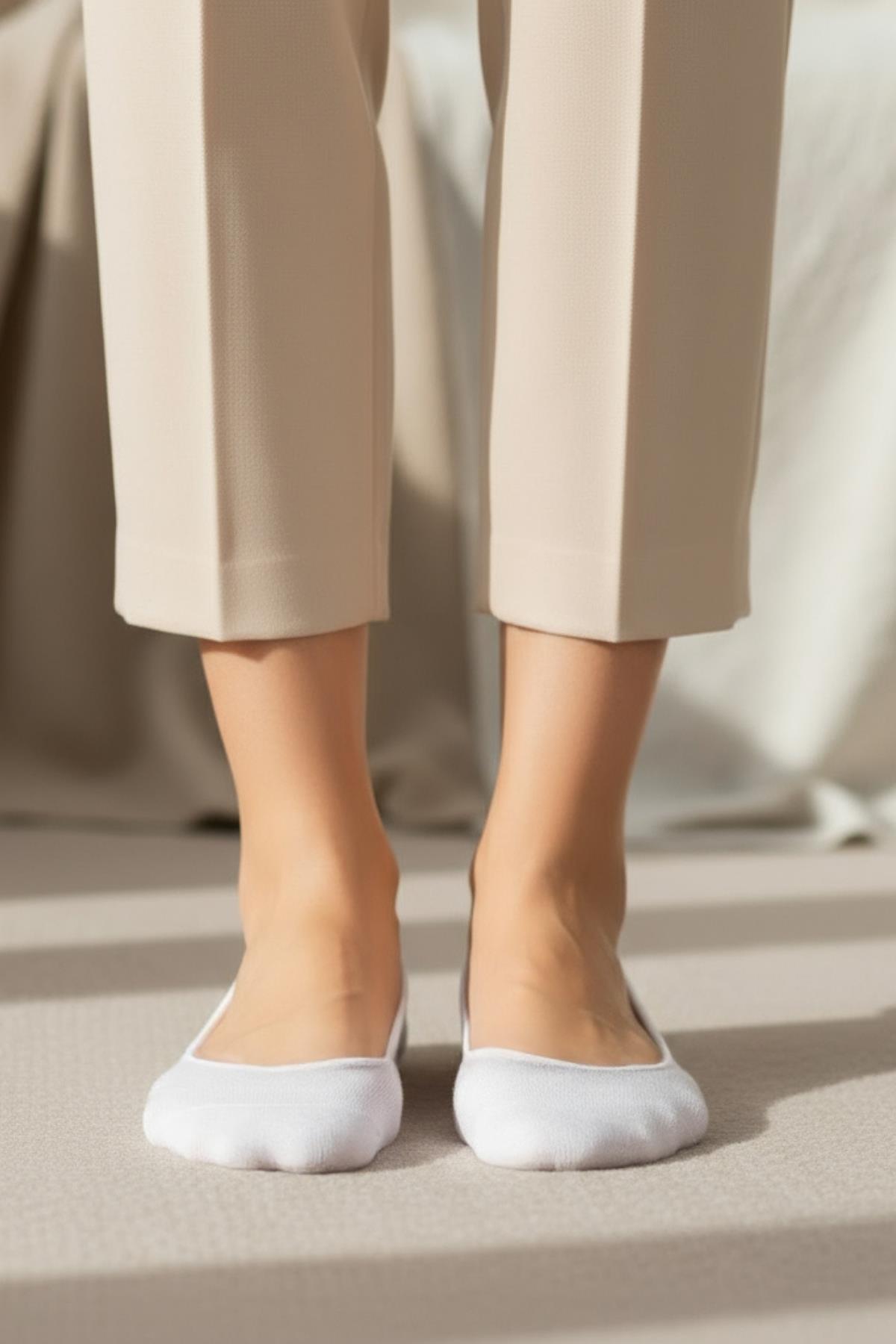 Renkli 3'lü Babet Çorap 1020 - 3