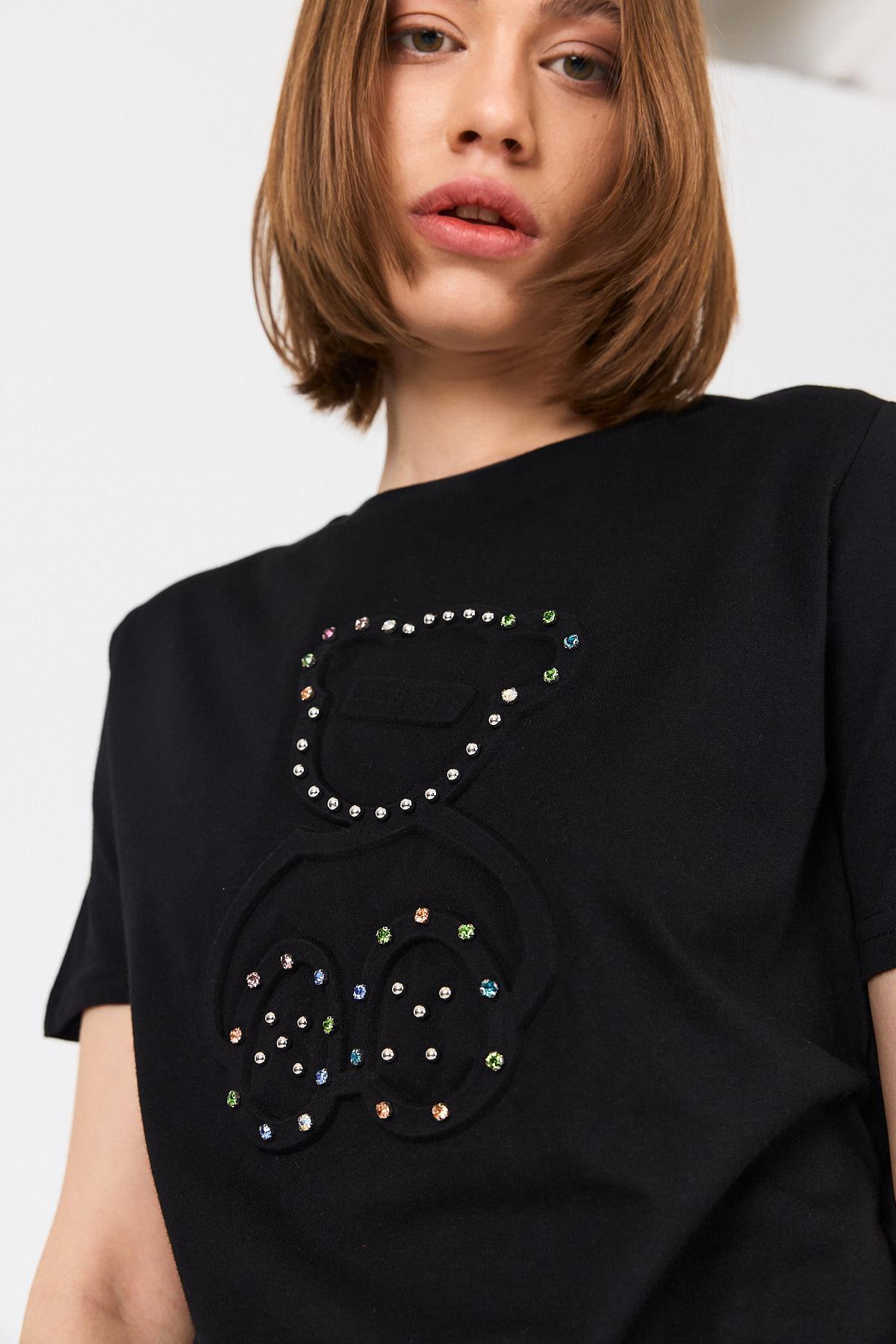 Siyah Ayı Kabartmalı Tişört 25226 - 4