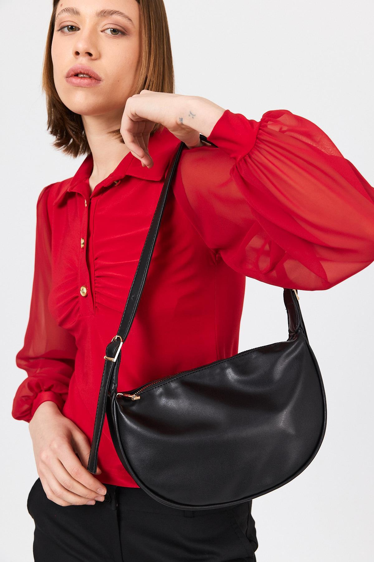 Siyah Baget Çanta 3027 - 7