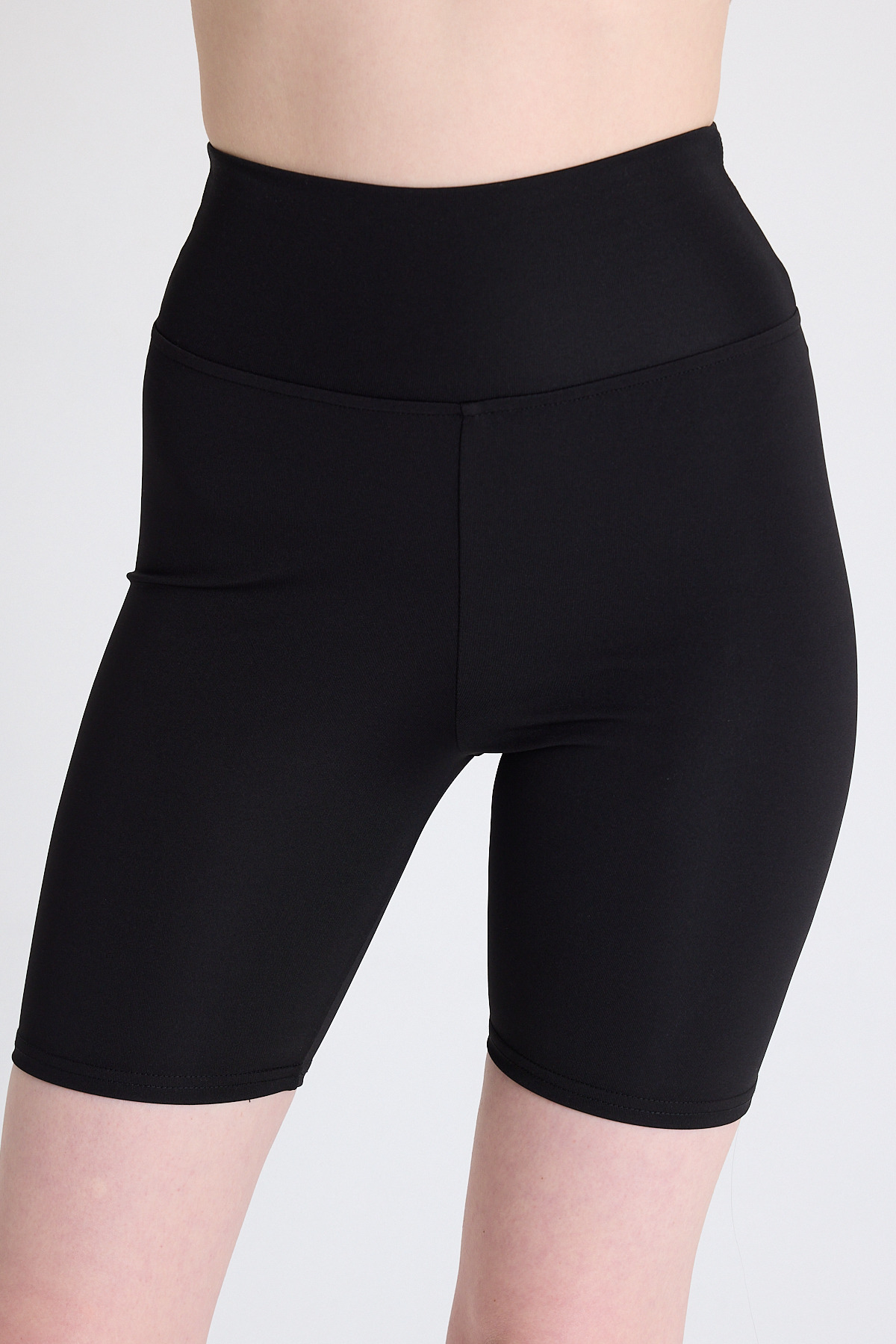 Siyah Biker Şort 3006 - 4