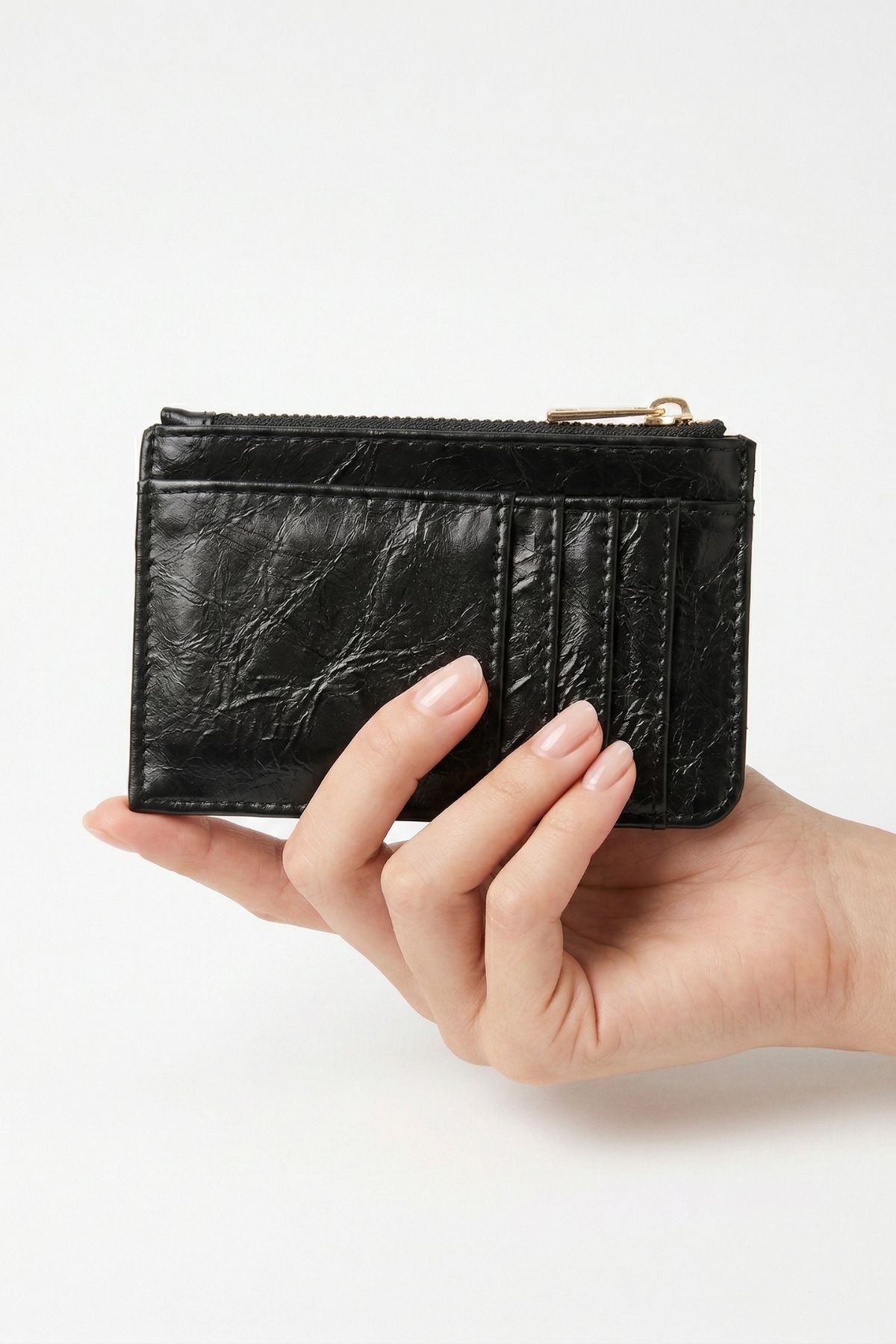 Siyah Cepli Fermuarlı Kartlık 180 - 1