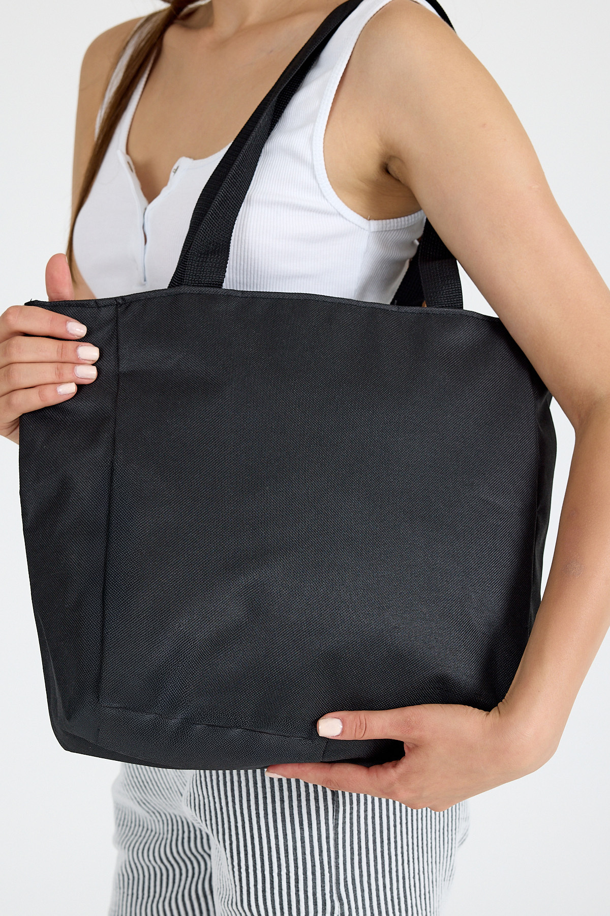 Siyah Change Time Omuz Çantası 9207 - 6