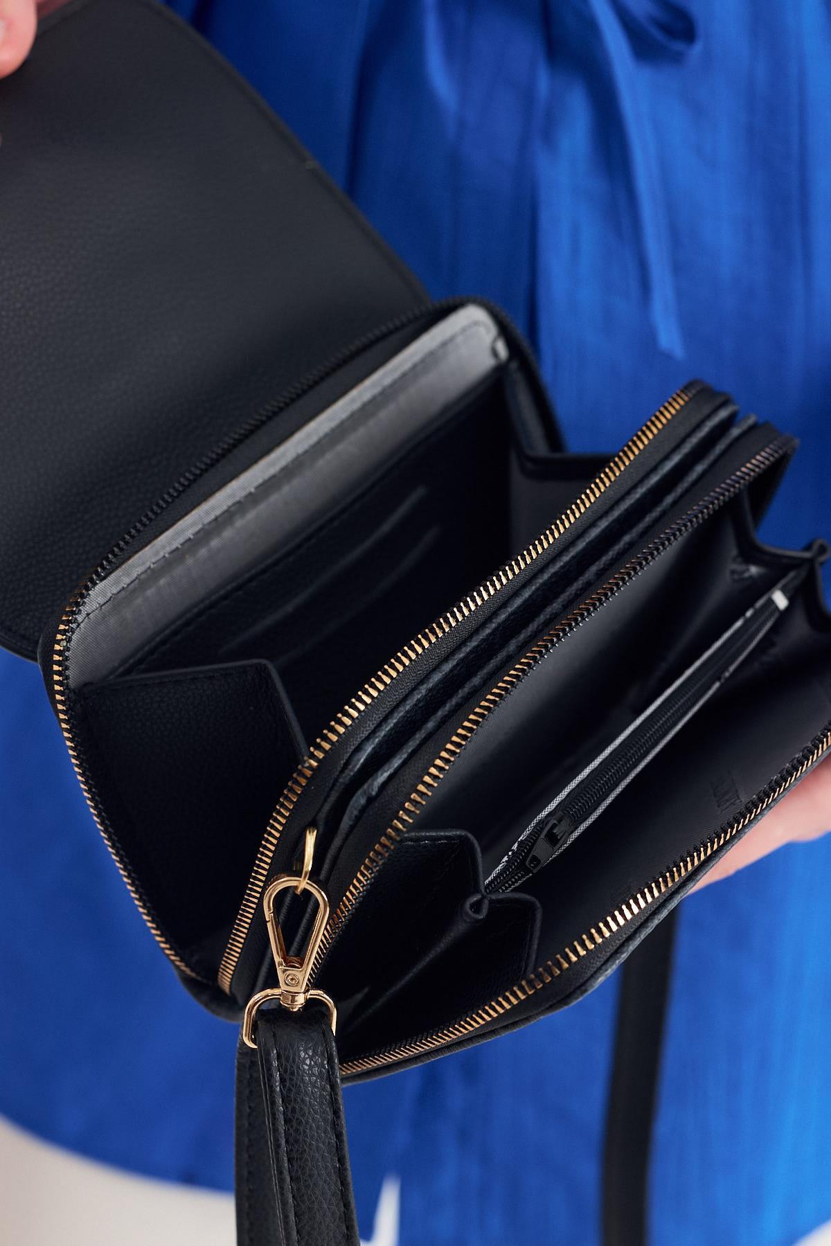 Siyah Desenli Omuz Çantası 381 - 5