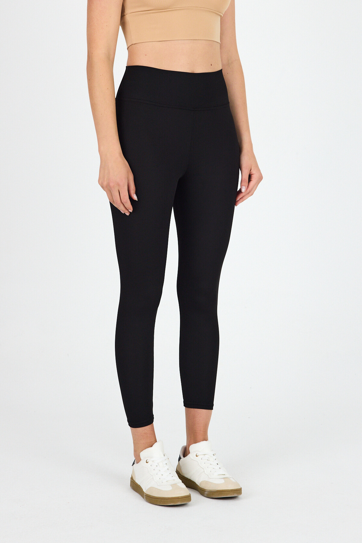 Siyah Fitilli Yüksek Bel Tayt 2004 - RAYS