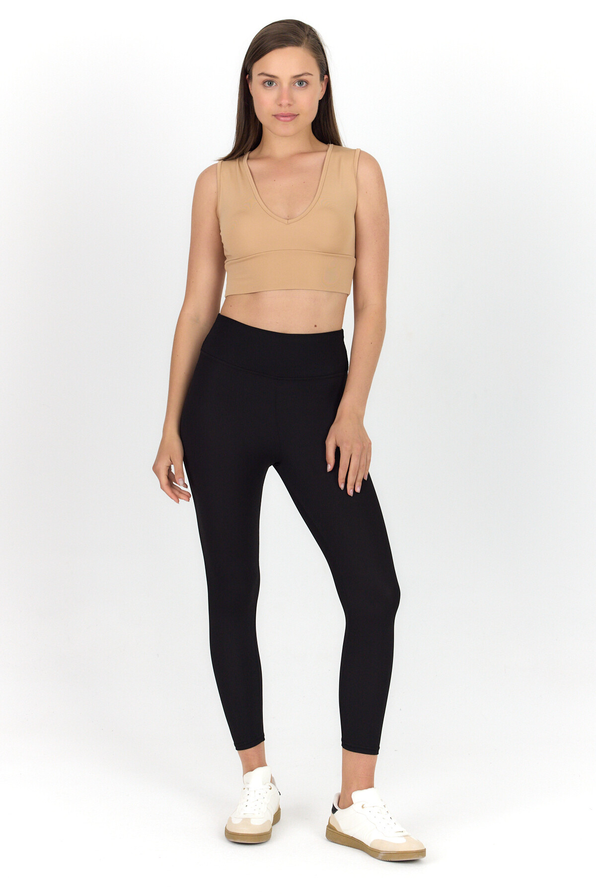 Siyah Fitilli Yüksek Bel Tayt 2004 - 1