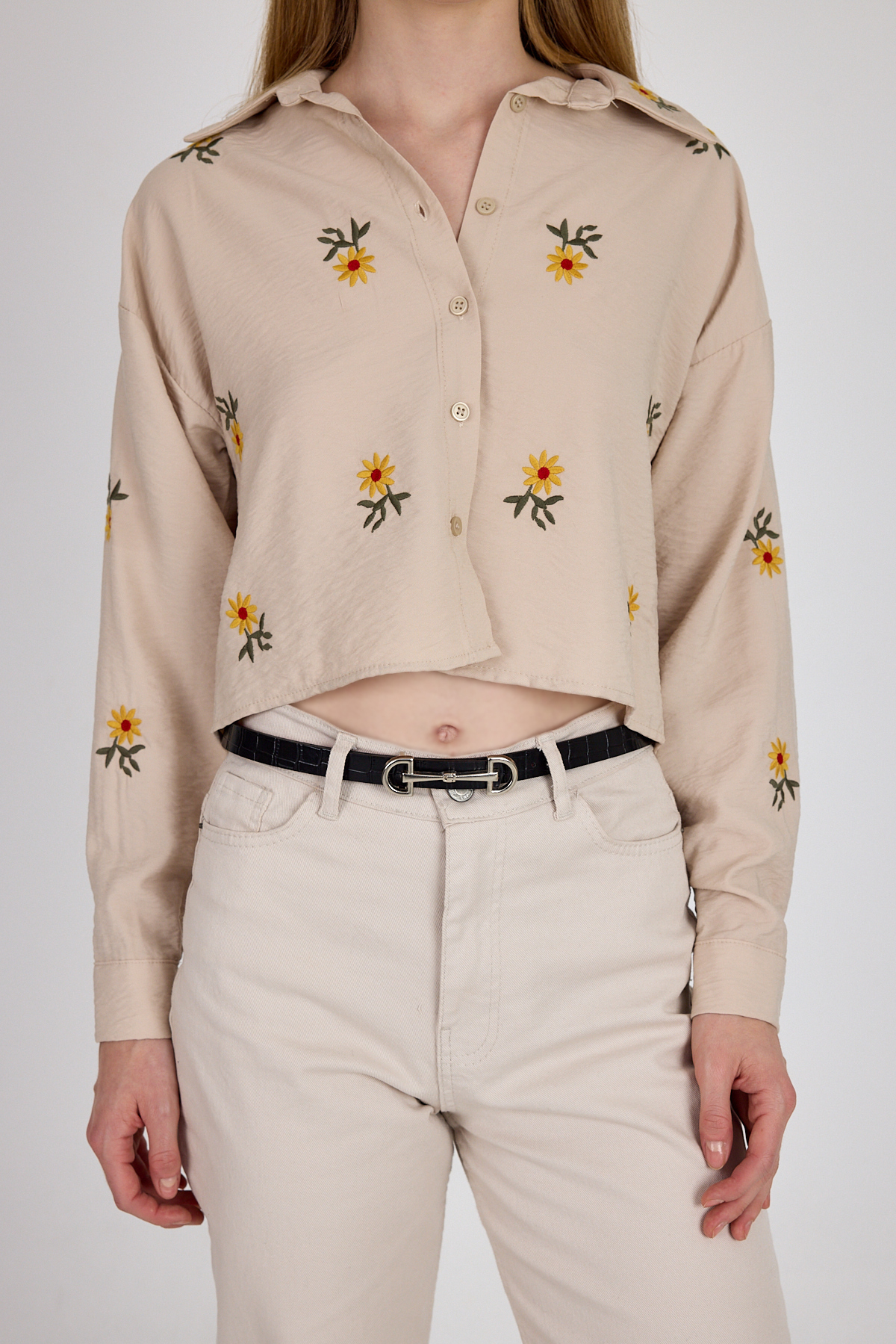 Siyah Gümüş Tokalı İnce Kemer 423 