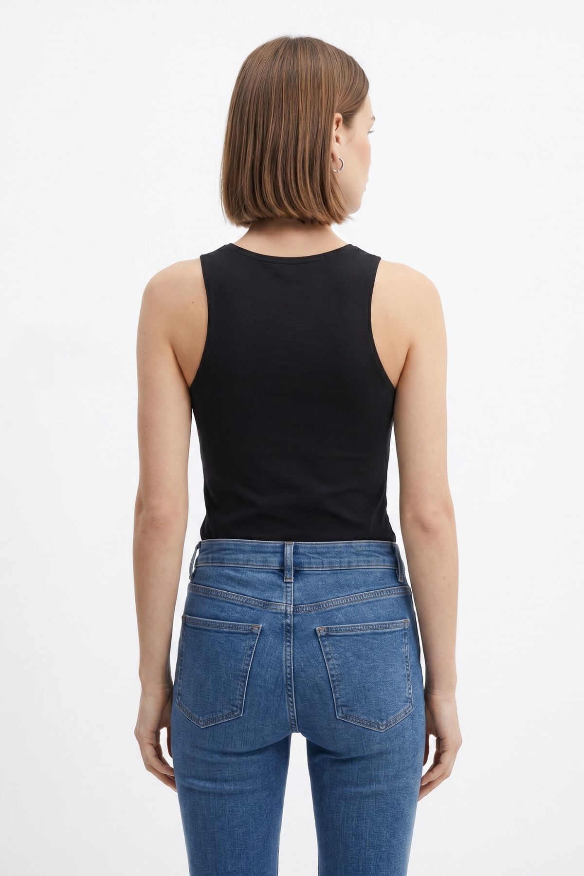 Siyah Halter Yaka Atlet 512 - RAYS