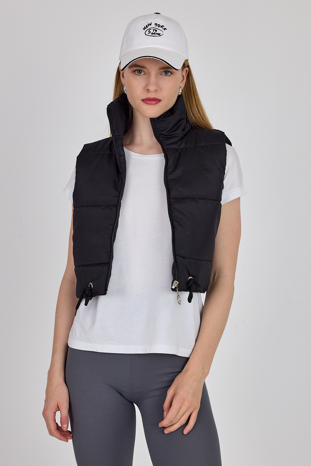 Siyah Kısa Şişme Yelek 7200 - RAYS