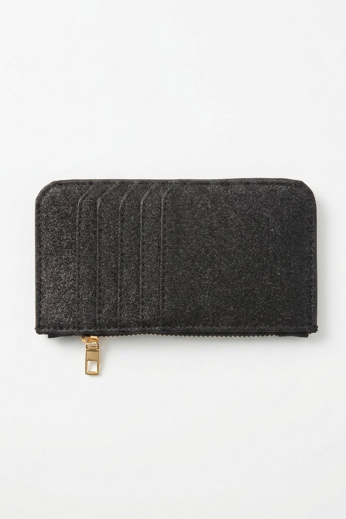 Siyah Simli Fermuar Detaylı Dikey Kartlık 234 - 2