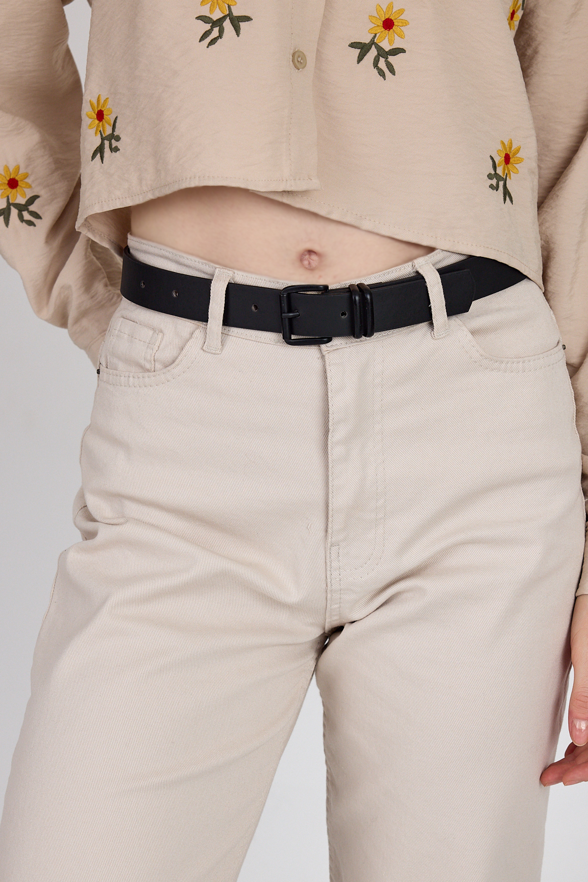 Siyah Toka Detaylı Kemer 417 