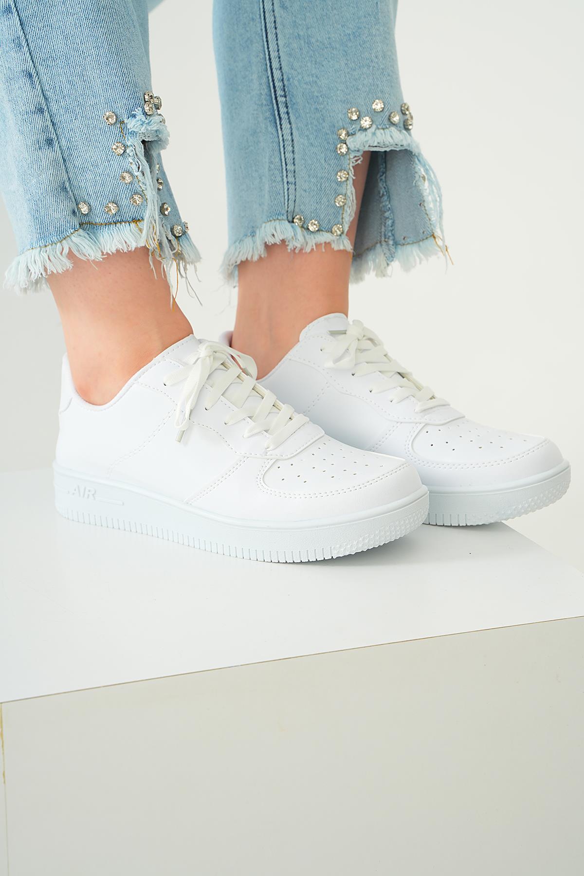 Spor Ayakkabı - 7028 Beyaz - RAYS