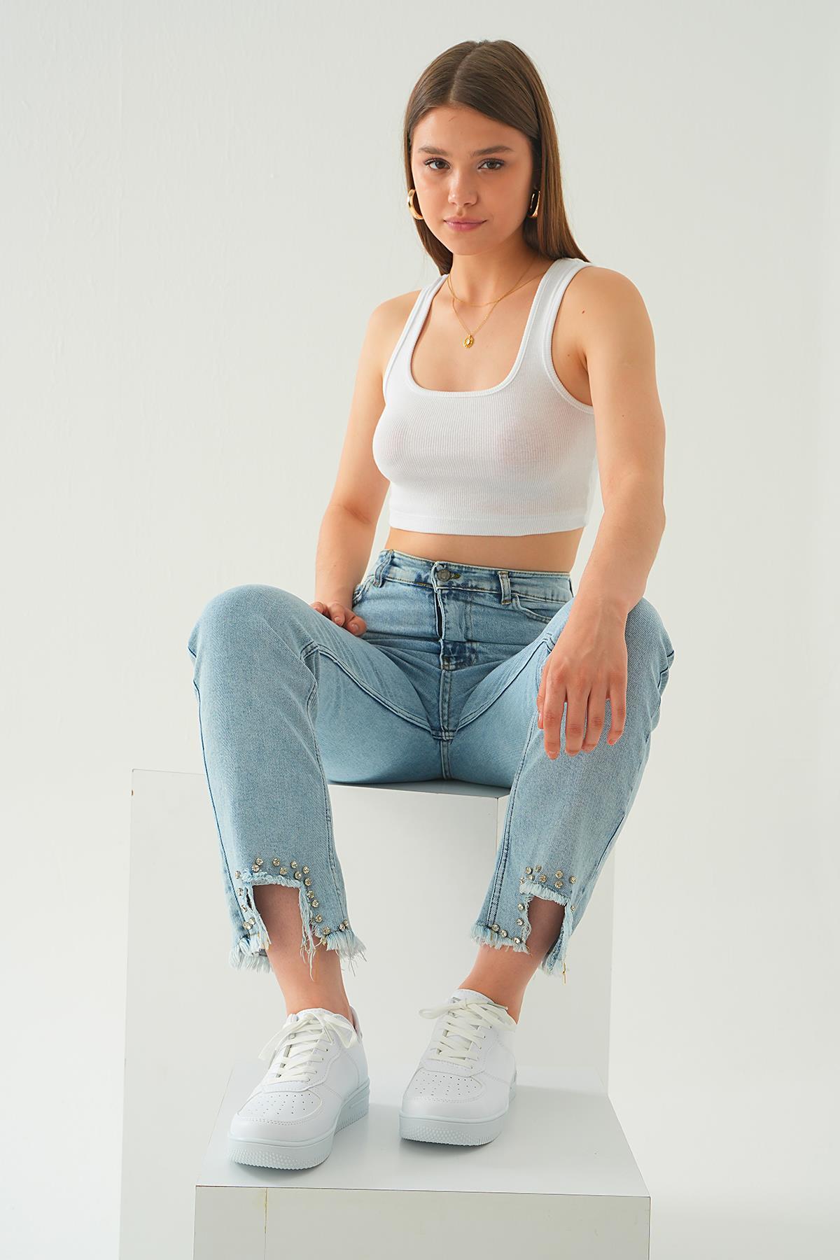 Spor Ayakkabı - 7028 Beyaz - 8