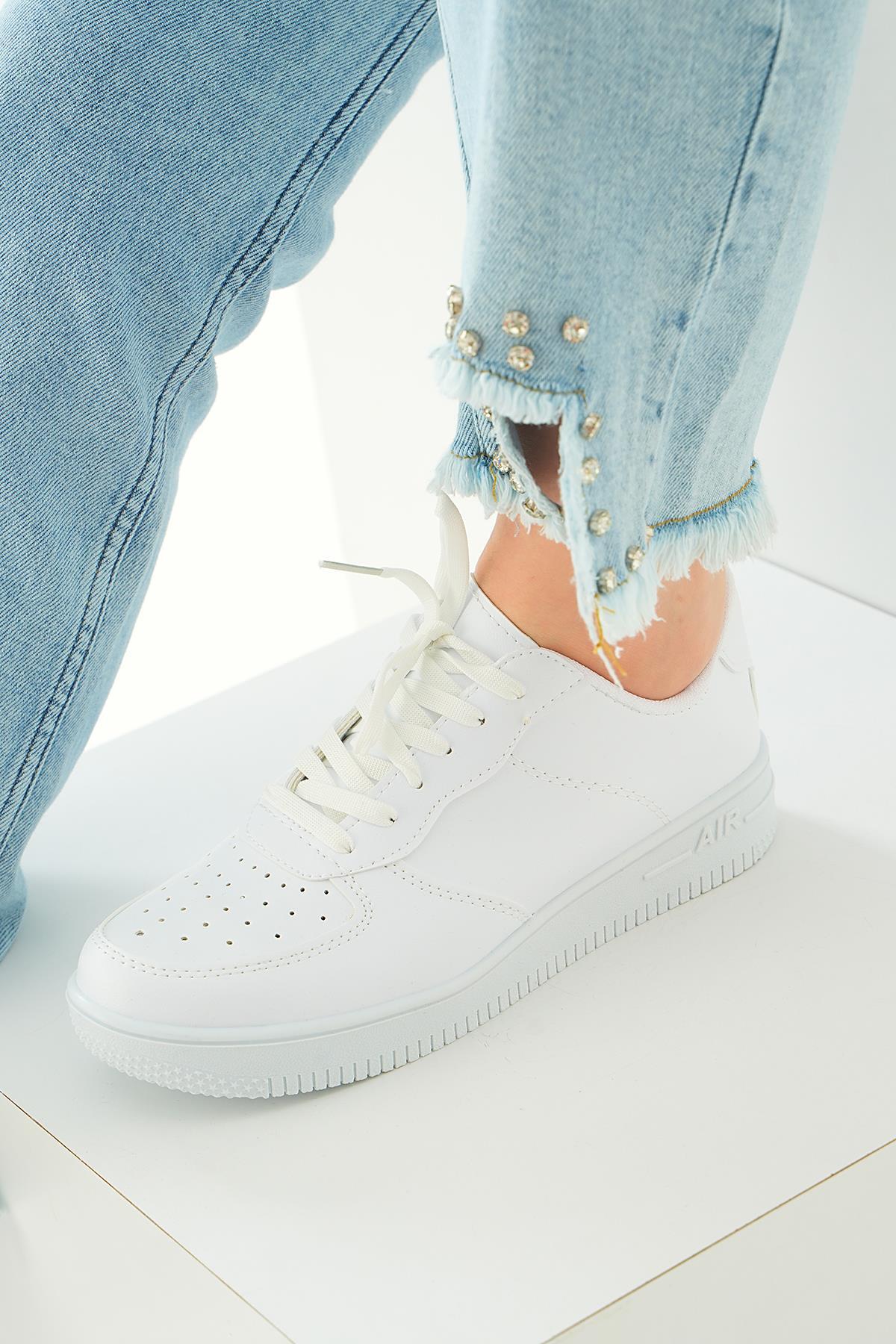 Spor Ayakkabı - 7028 Beyaz - RAYS