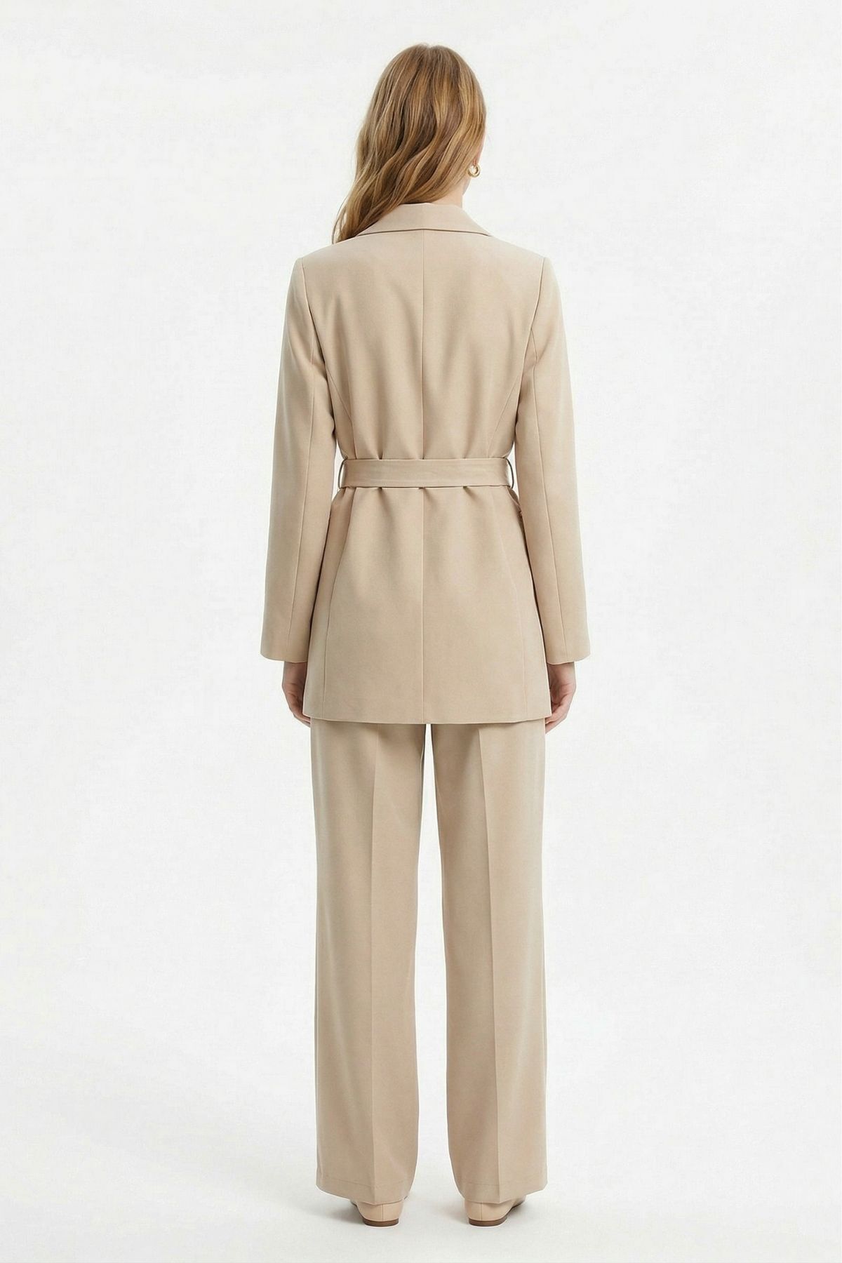 Taş Kemerli Ceket Takım 4628 - 3