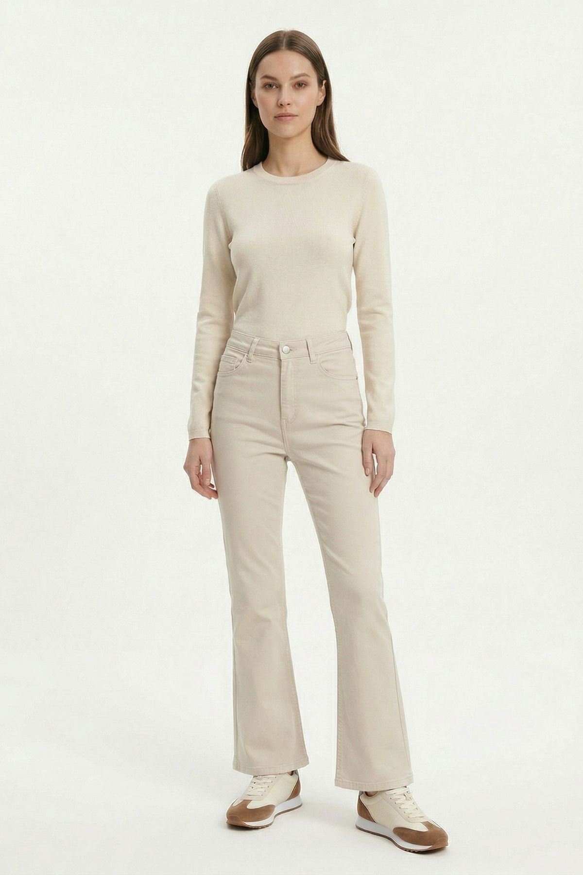 Taş Likralı Palazzo Pantolon 807 - RAYS (1)