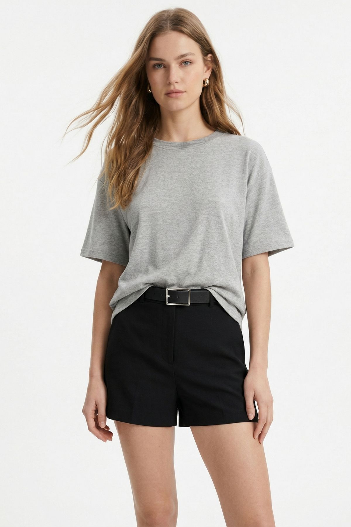 TCR-1633 Oversize Tişört Karmelanj - RAYS