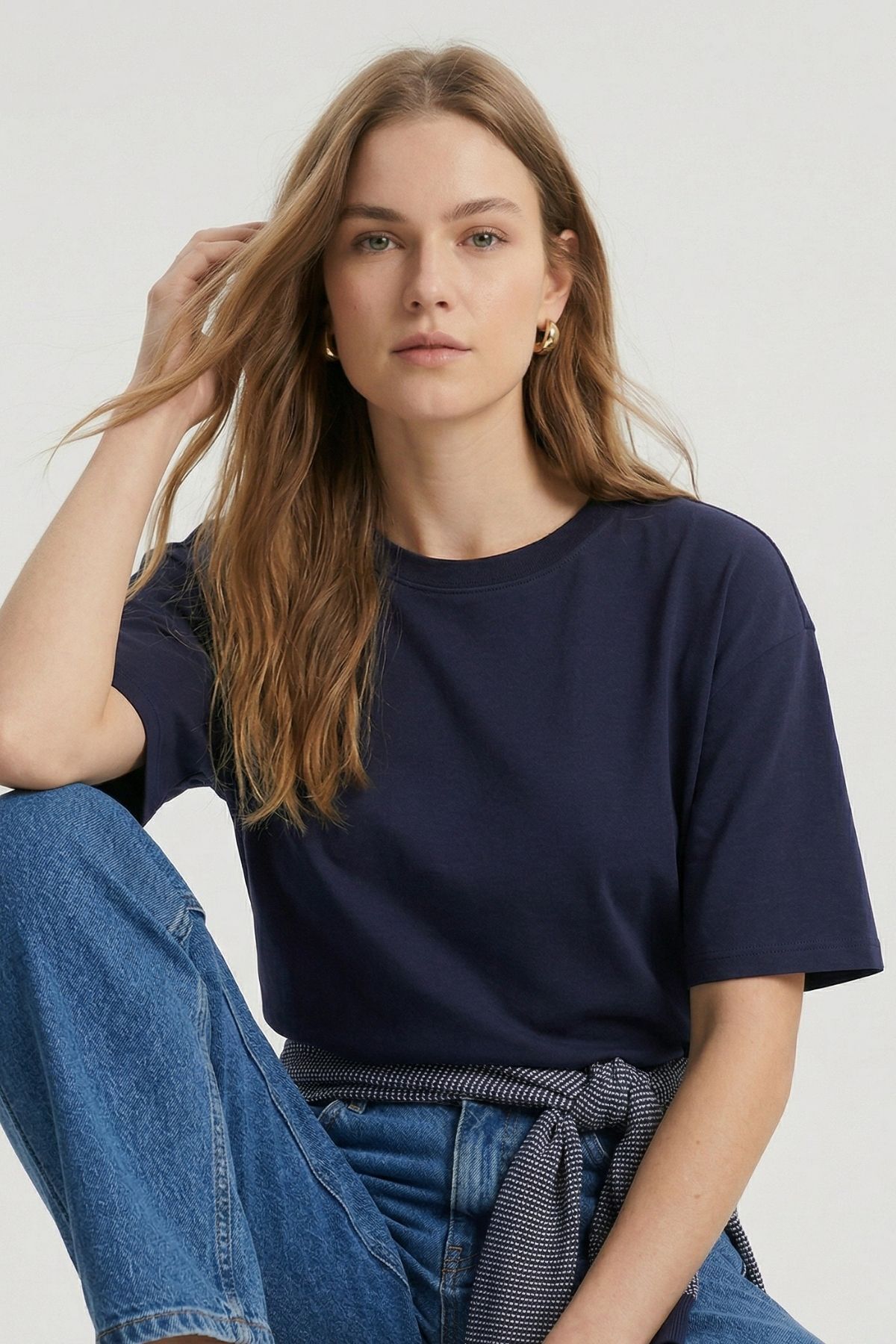 TCR-1633 Oversize Tişört Laci - RAYS