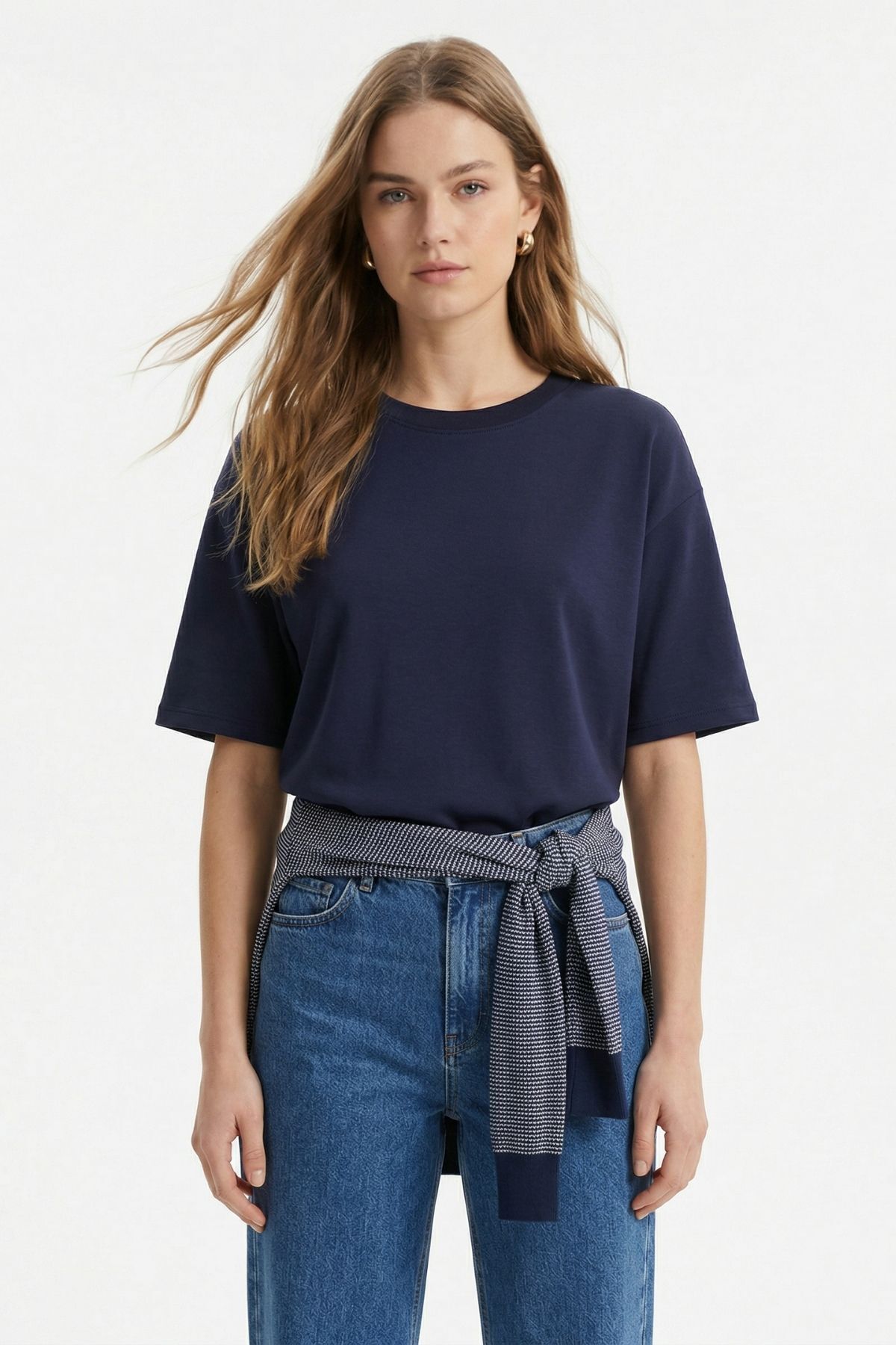 TCR-1633 Oversize Tişört Laci - 3