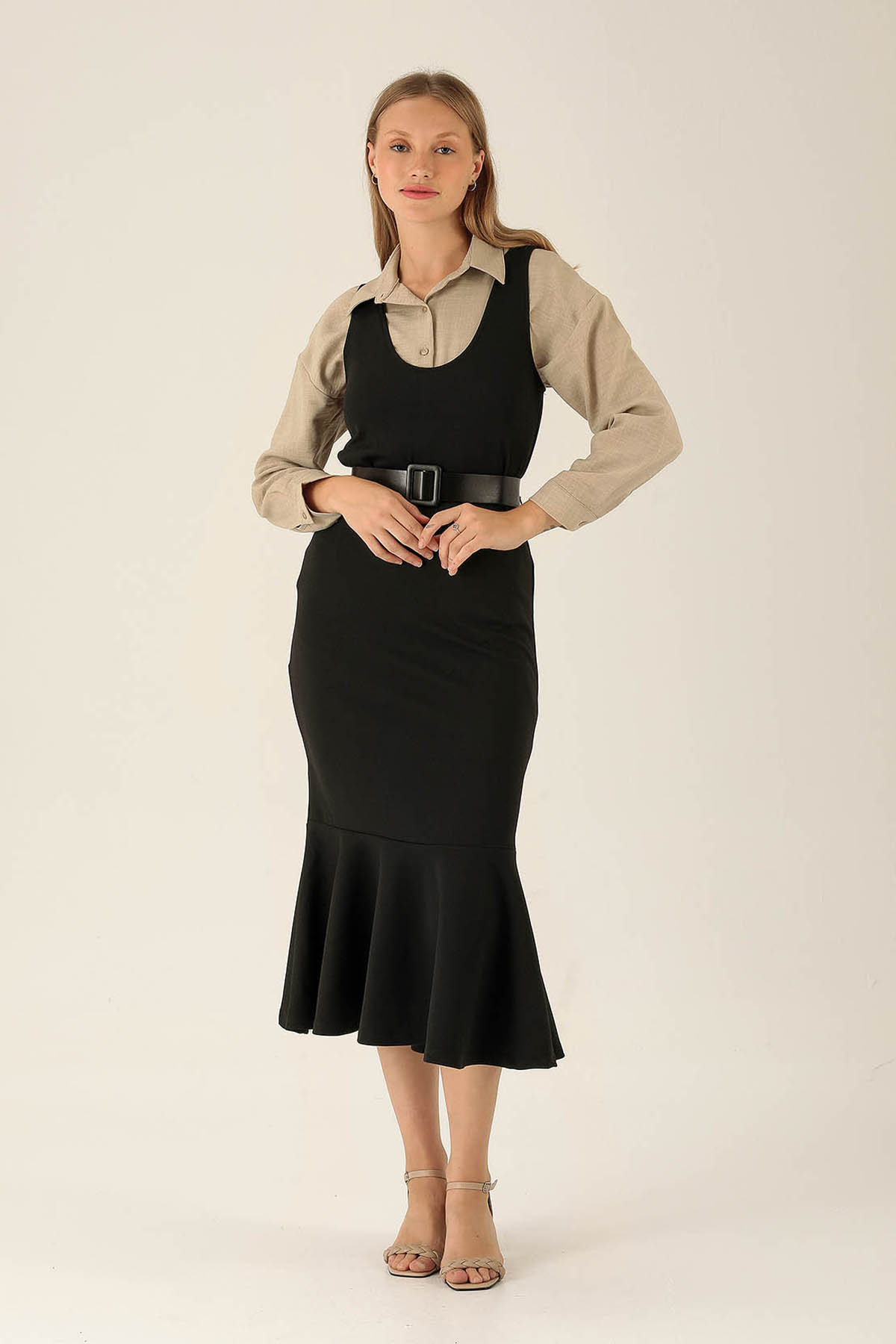 V Yaka Jile - 9005M Siyah - 2