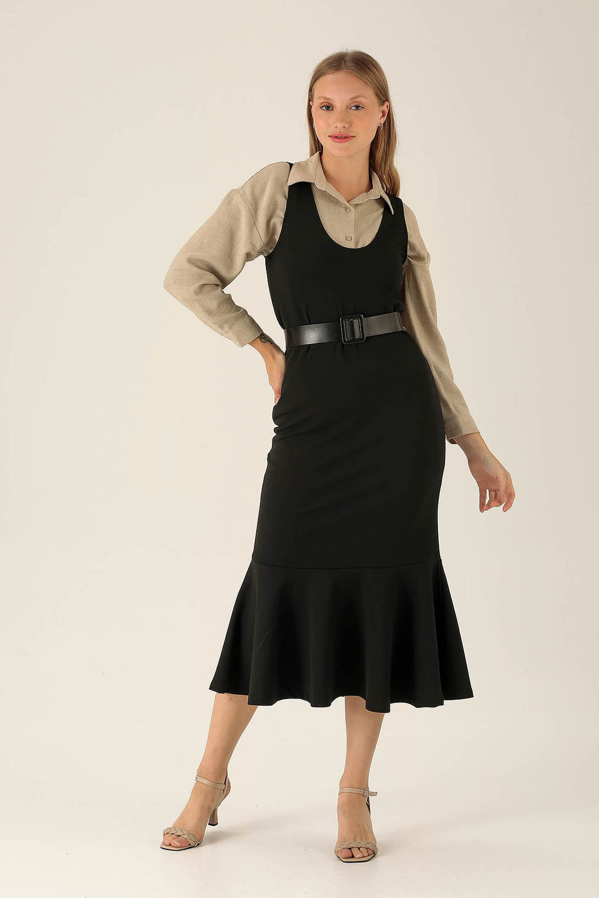 V Yaka Jile - 9005M Siyah - 1