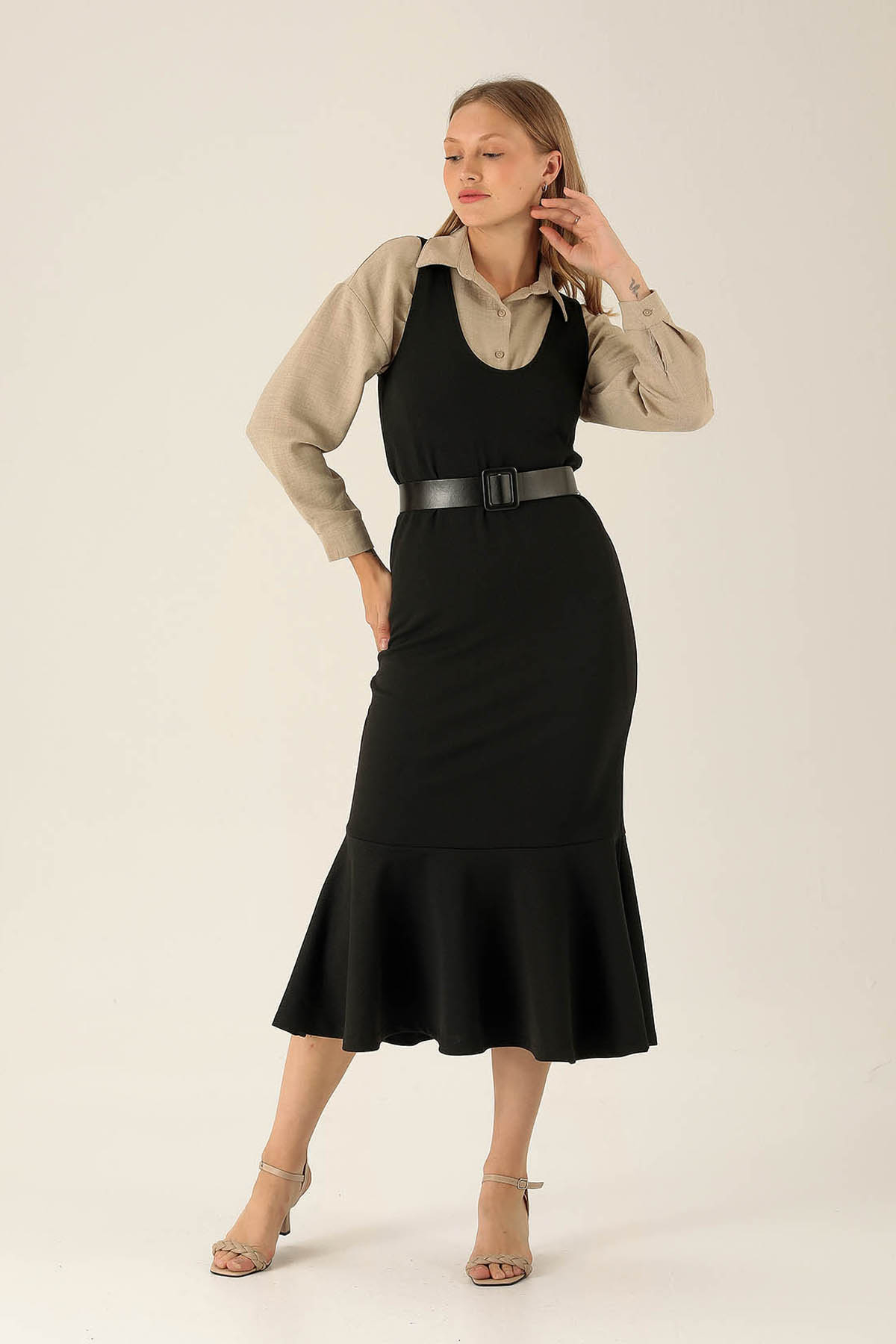 V Yaka Jile - 9005M Siyah - 3