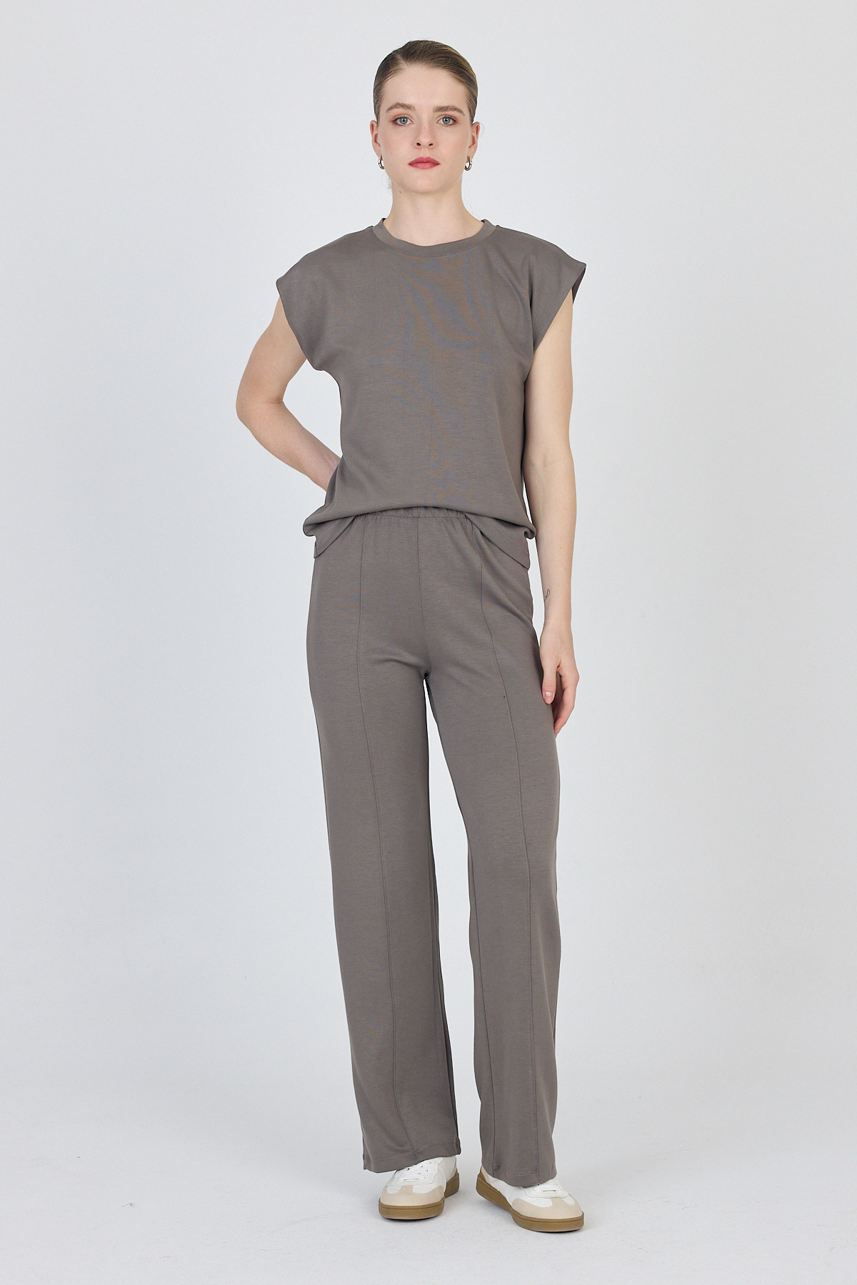 Vizon Bisiklet Yaka İkili Tişört Pantolon Takım 1502 - RAYS