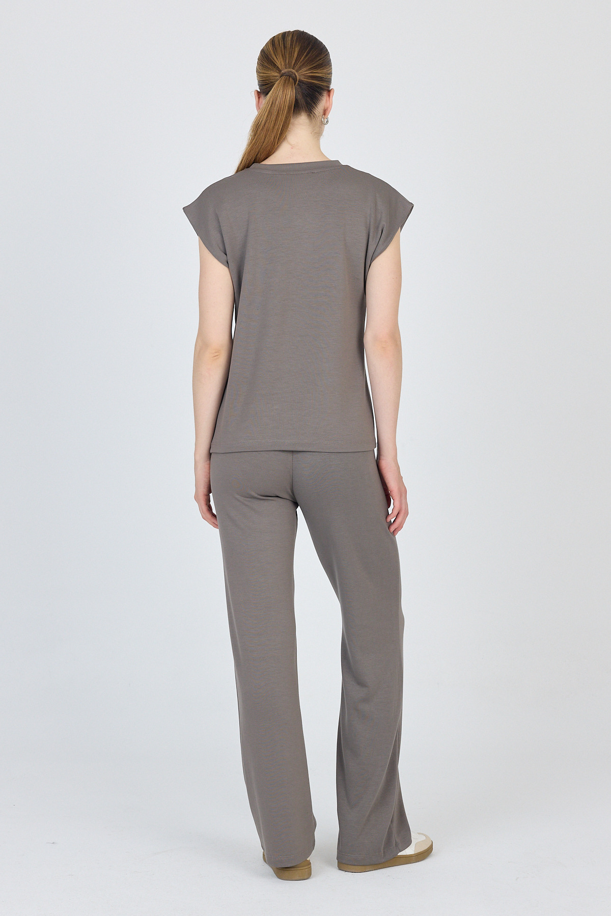 Vizon Bisiklet Yaka İkili Tişört Pantolon Takım 1502 - 5