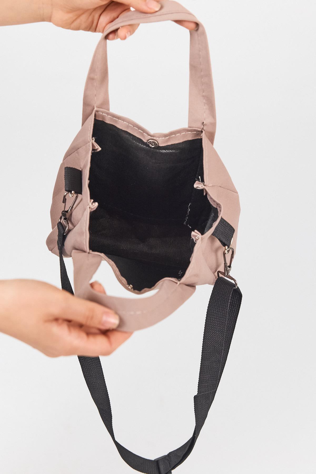 Vizon Çıtçıt Kapama Detaylı Omuz Çantası 9113 - 4